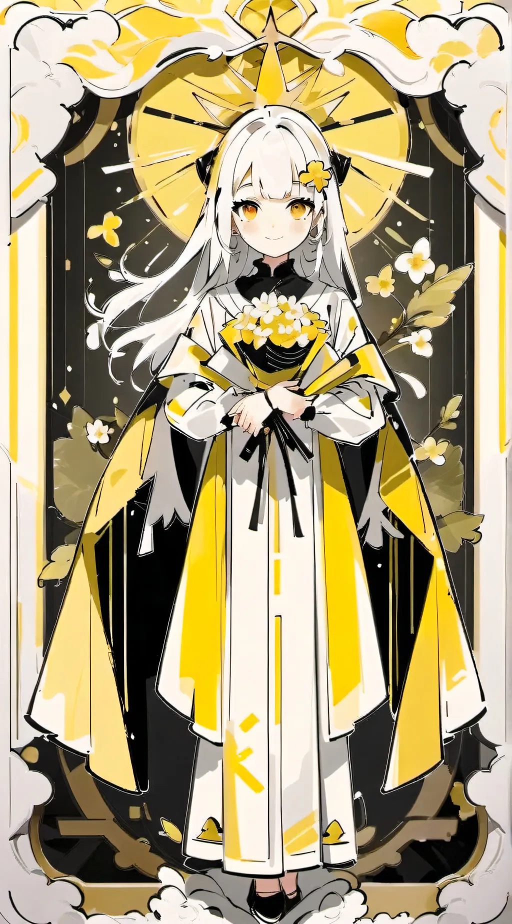 ai character: ㅏ터오도로ㅗ다 background