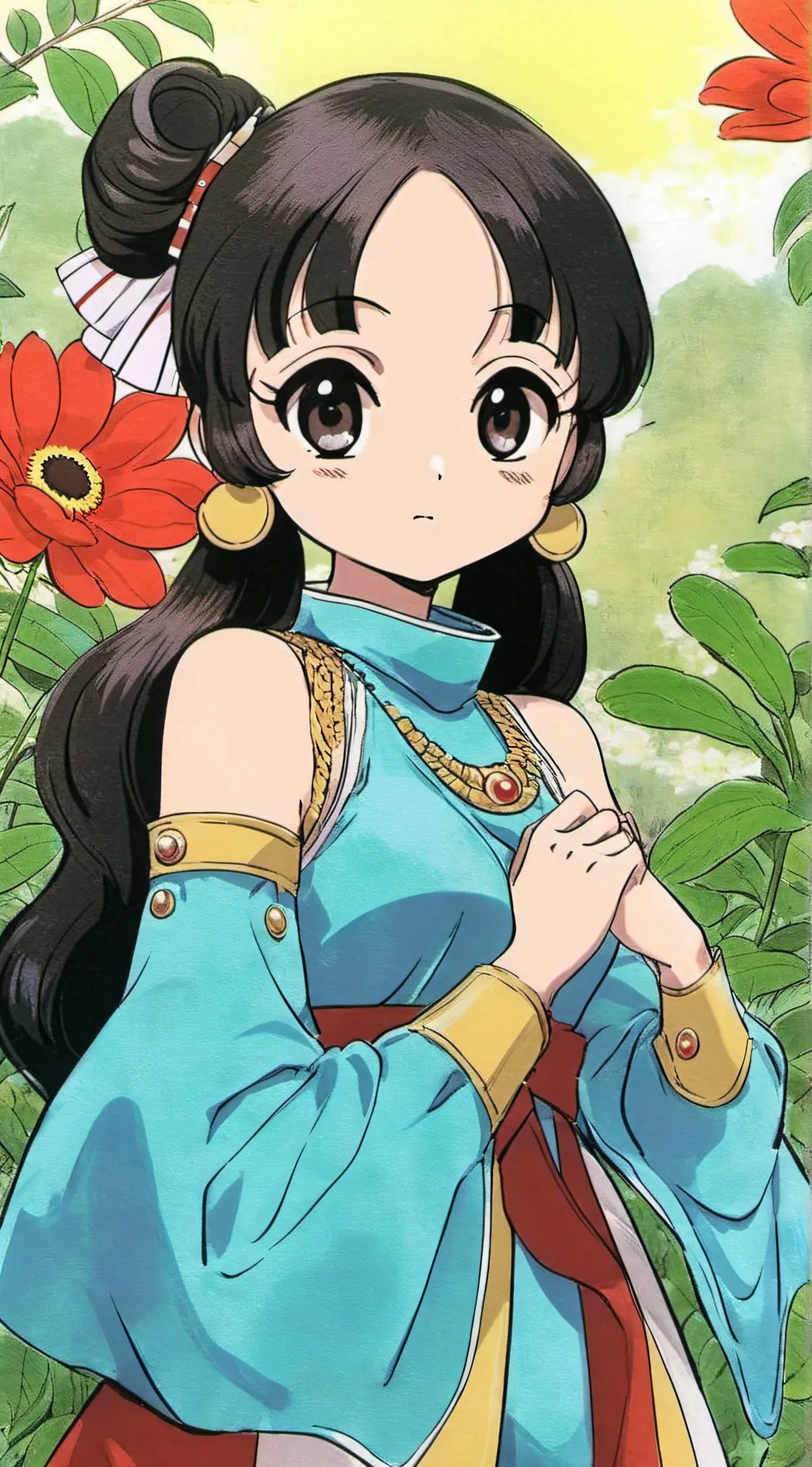 ai character: Sophia background