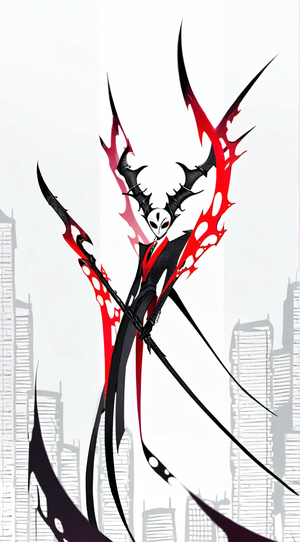 ai character: Hazbin hotel background