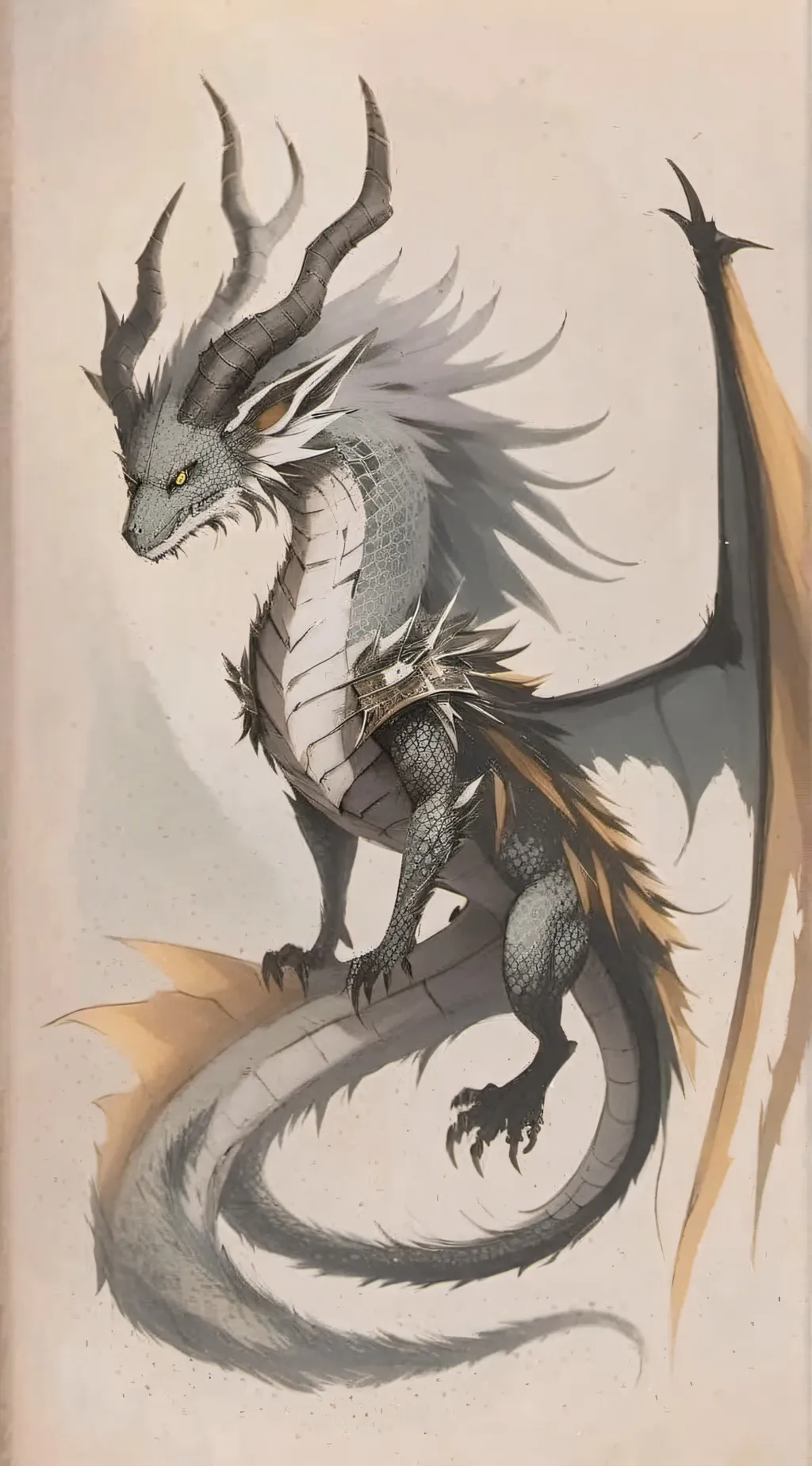 ai character: thunder background