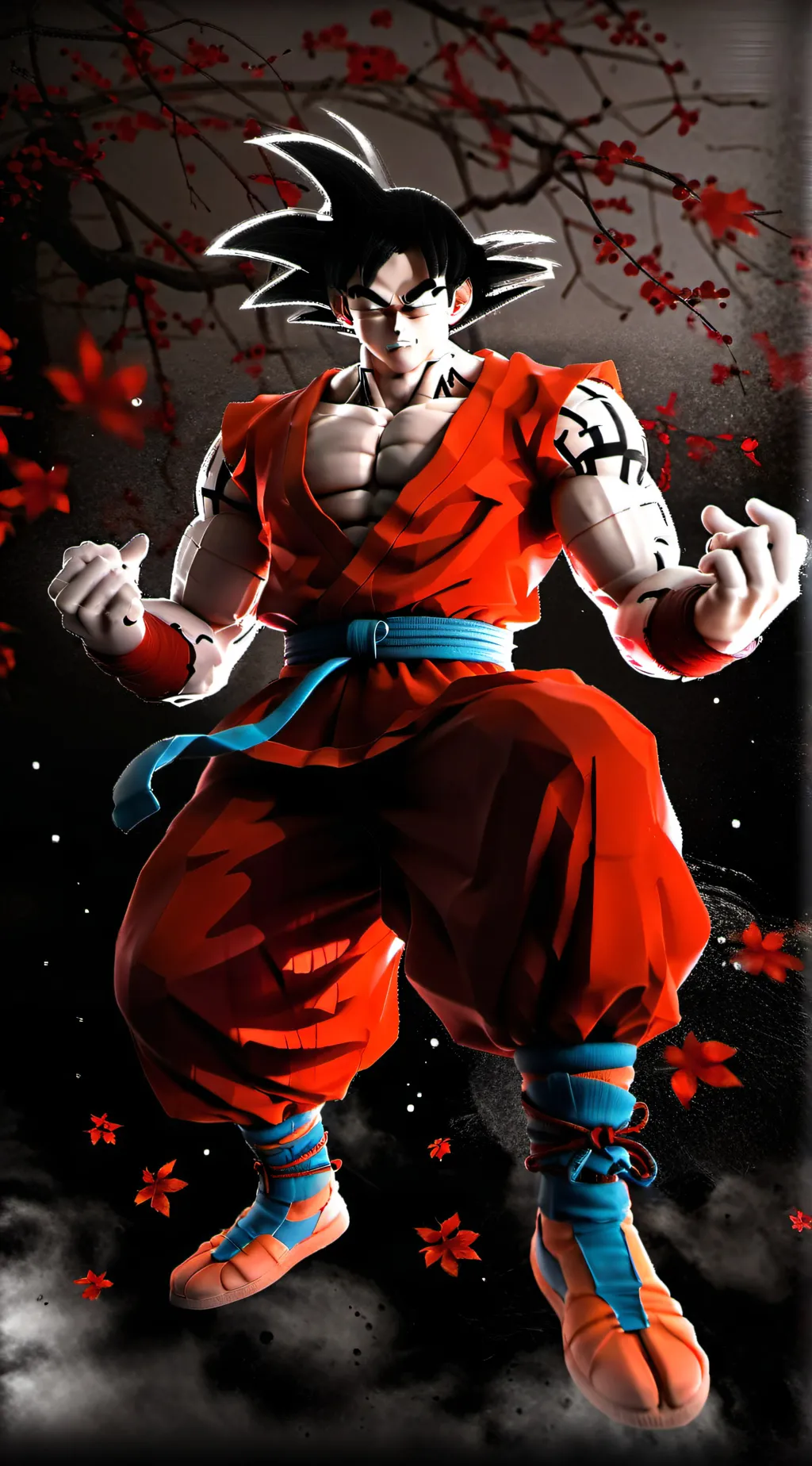 ai character: Goku background