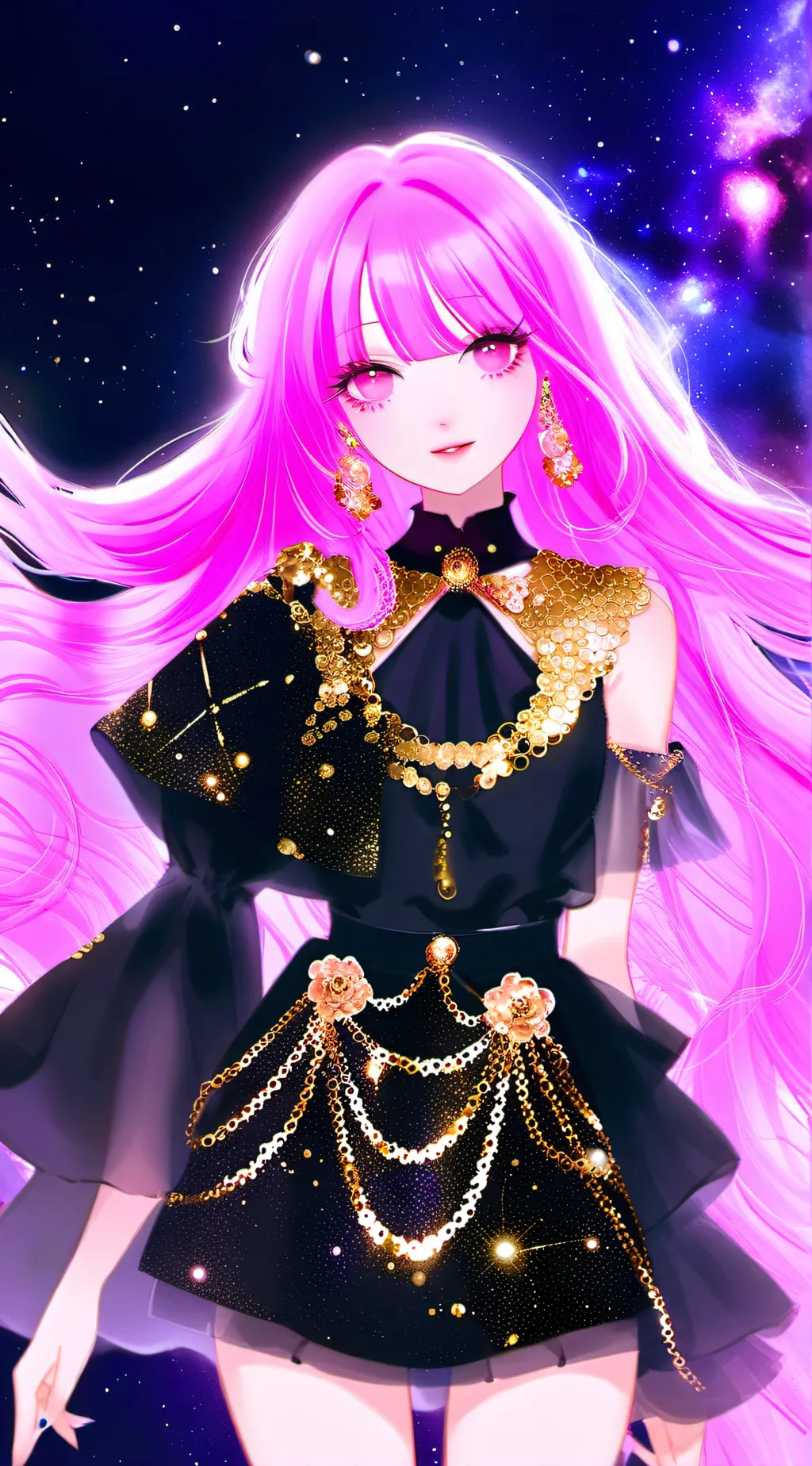 ai character: Galaxy Luka background