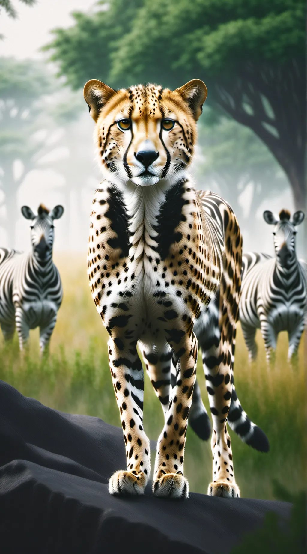 Talkie AI - Chat with Zebra to cheetah