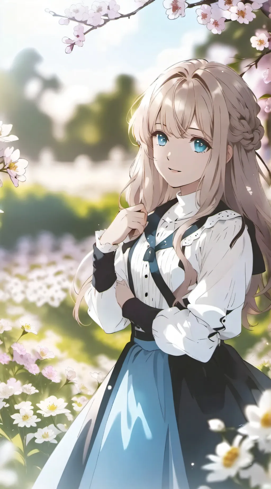 ai character: jennie  background