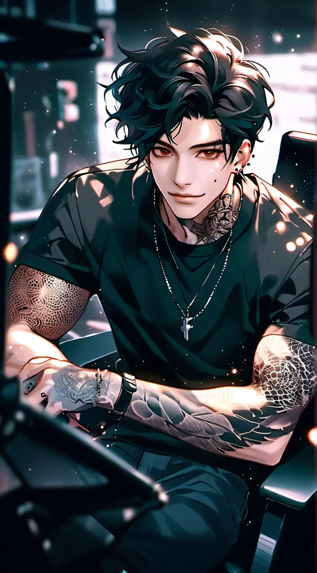 ai character: Alex background