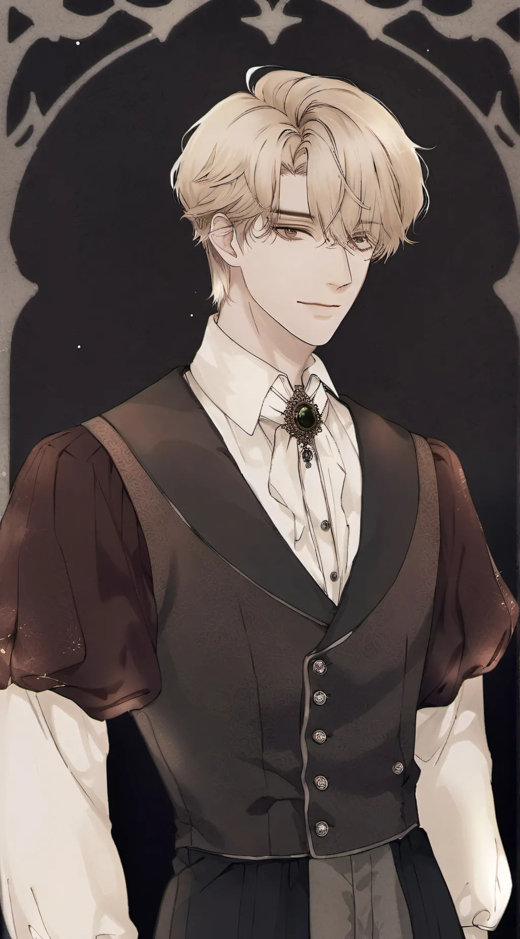 ai character: Adrien background