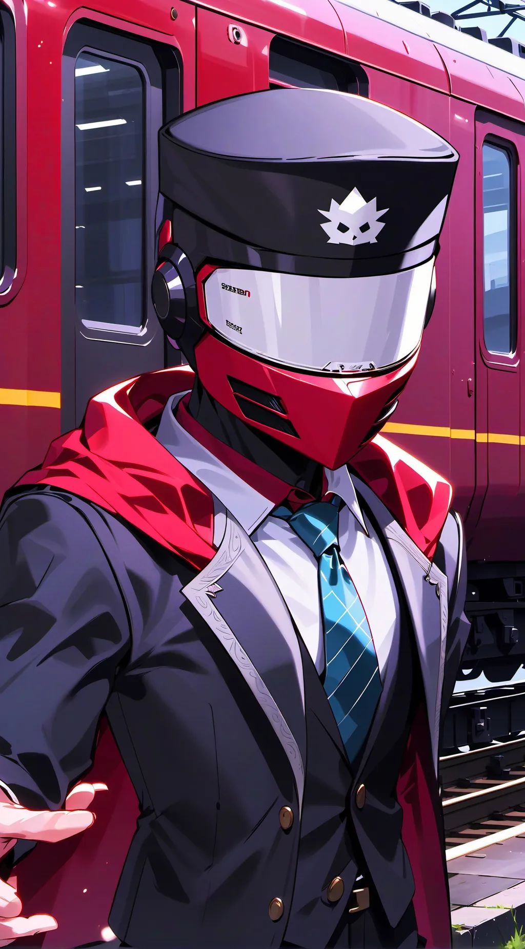 ai character: train background