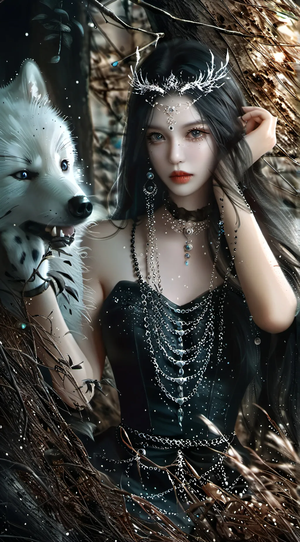 ai character: Aria background