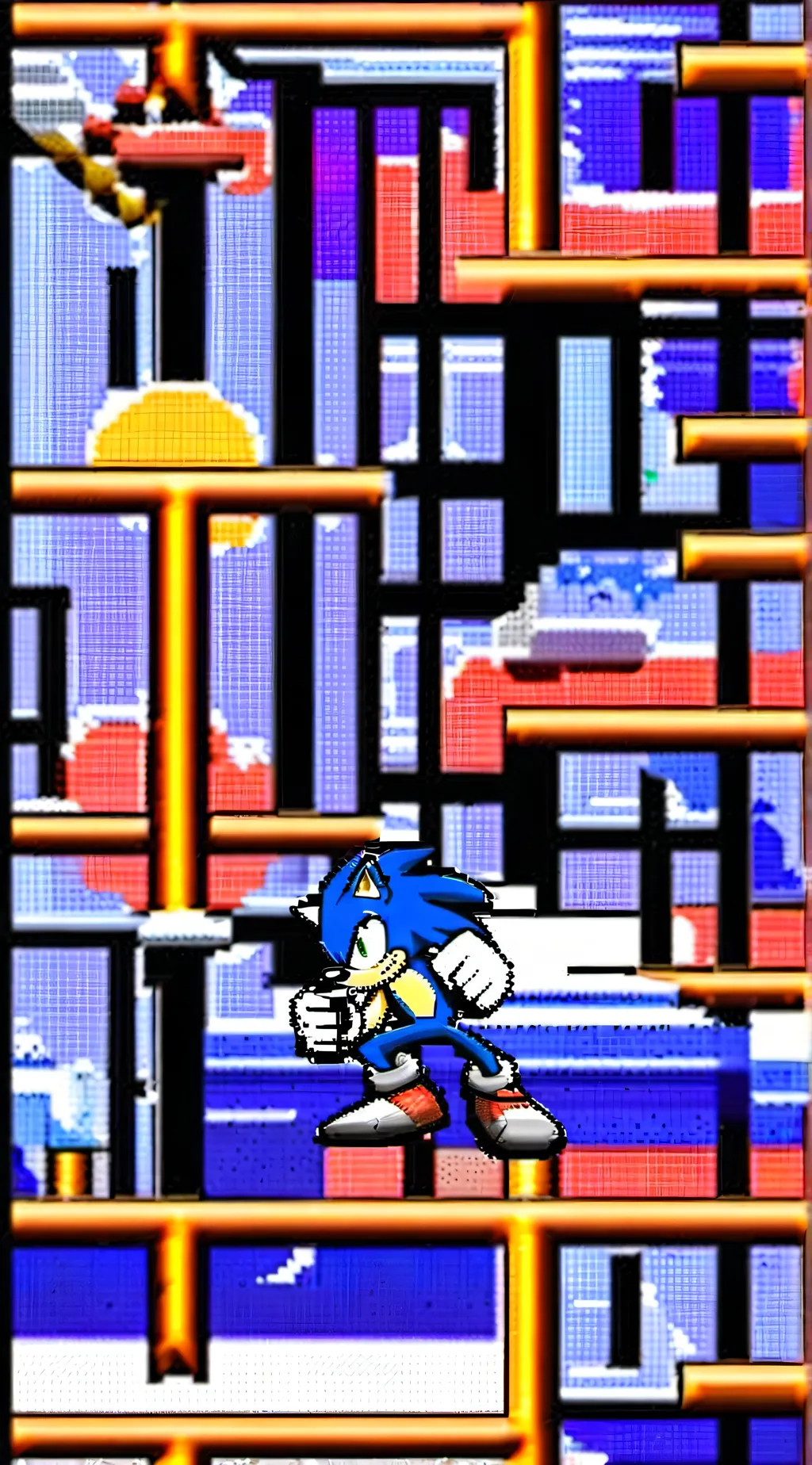 ai character: Sonic background