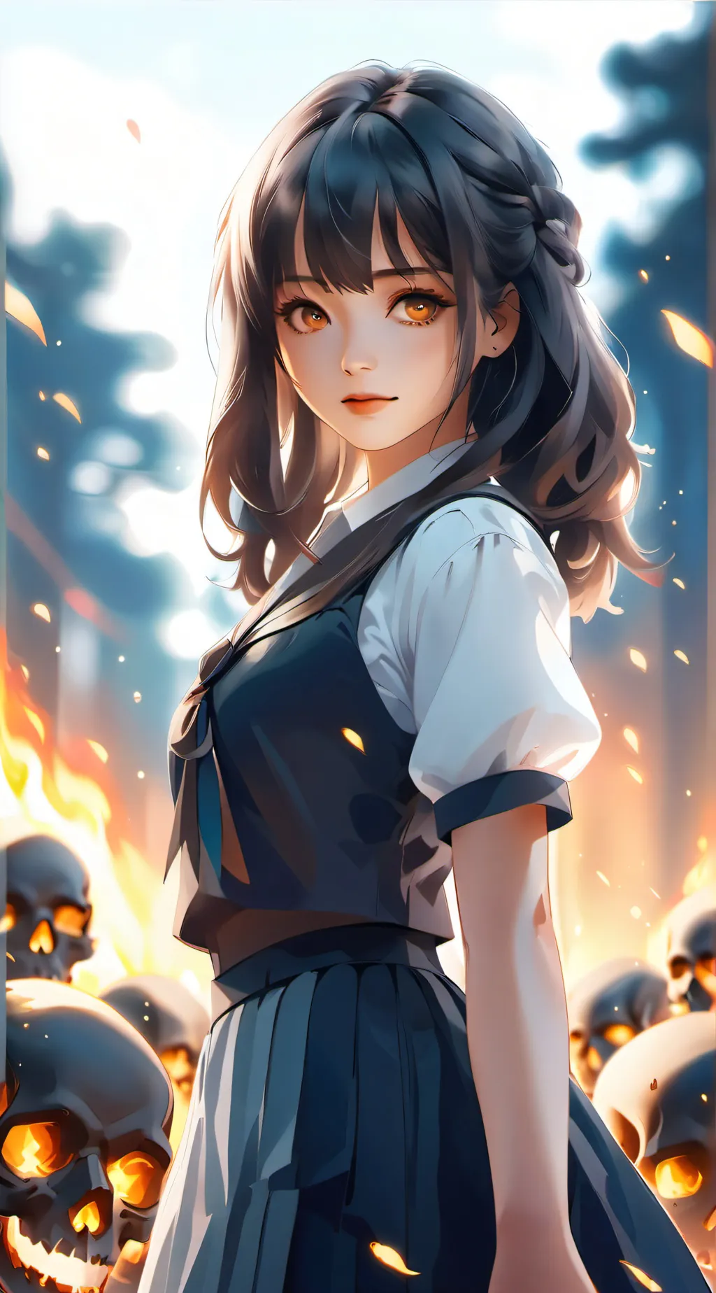 ai character: Chloe  background