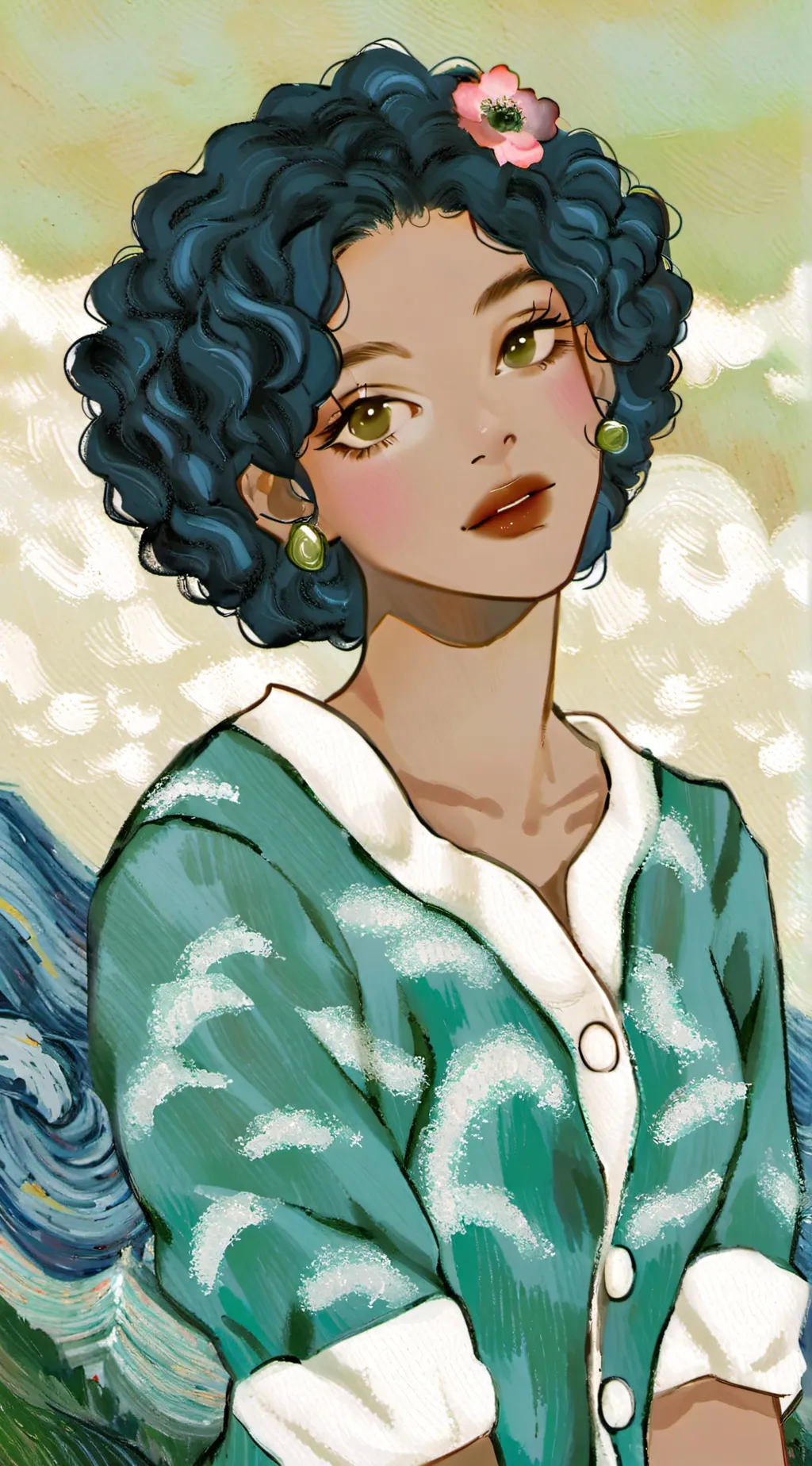 ai character: Hashira  background