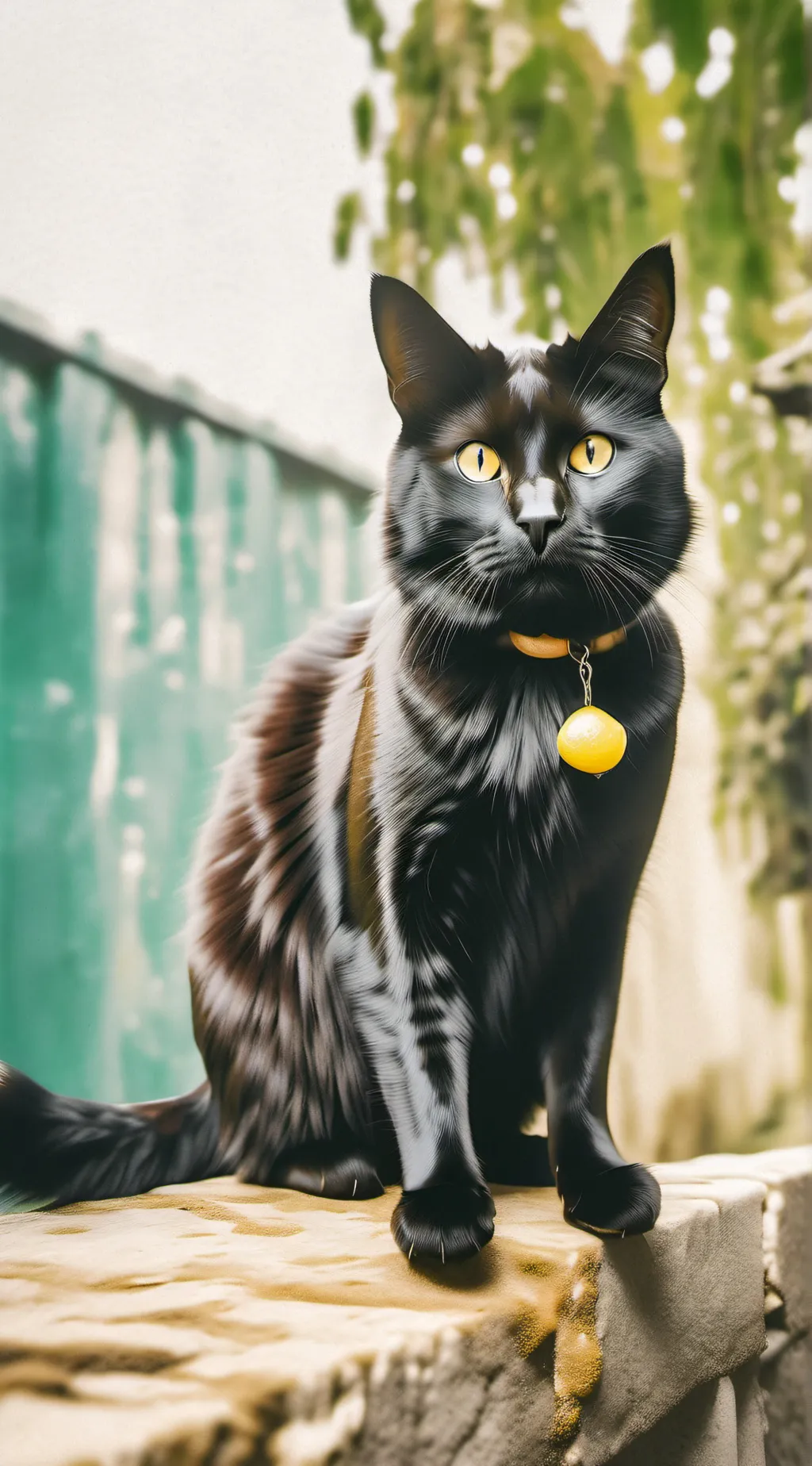 ai character: 🐈‍⬛SALEM🎀 background