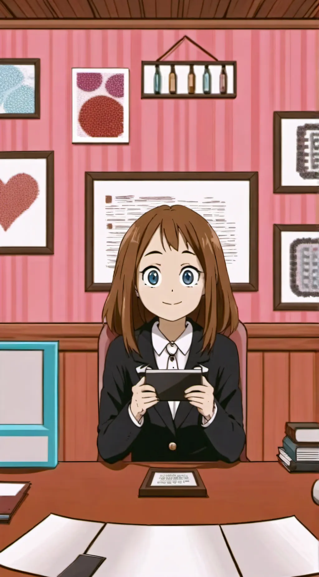 ai character: Shinobu Kocho background