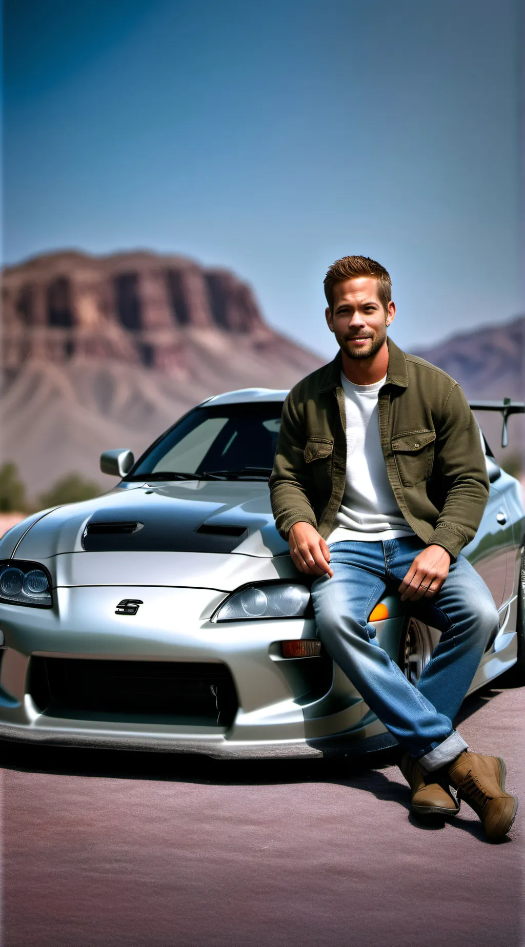 ai character: Paul Walker background