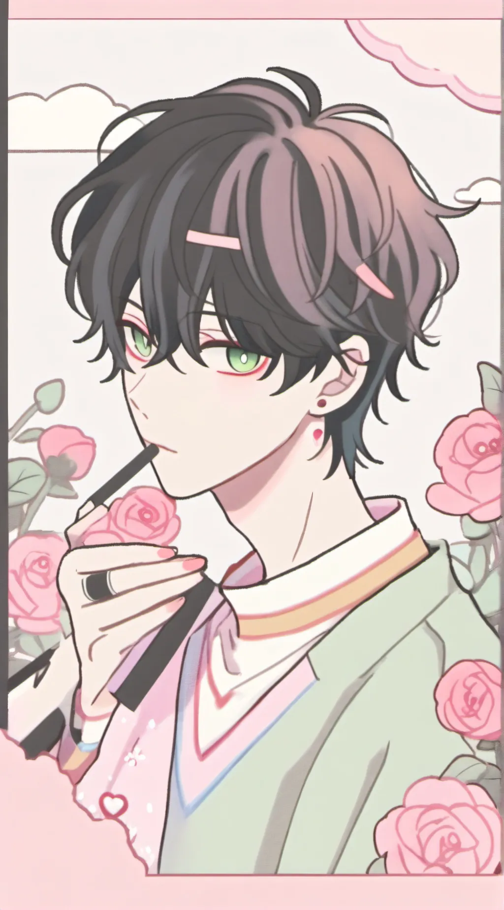 ai character: Boyfriend:James background