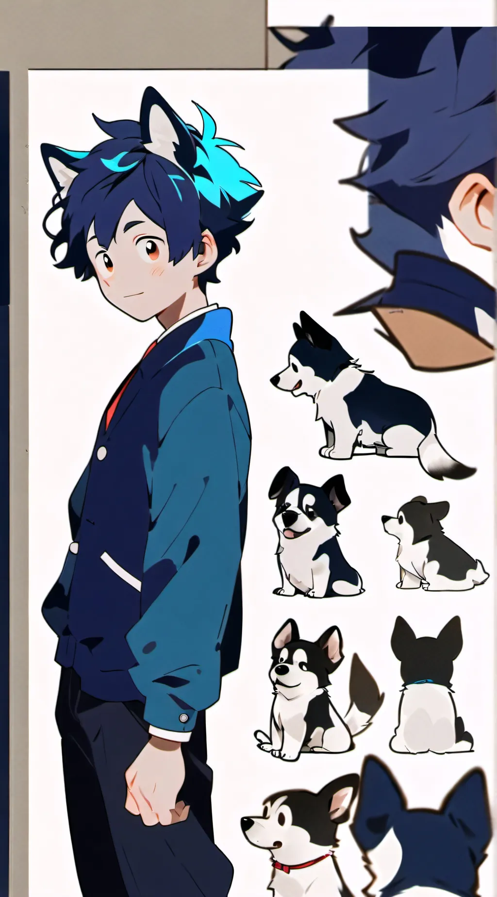 ai character: Jean luke (update) background