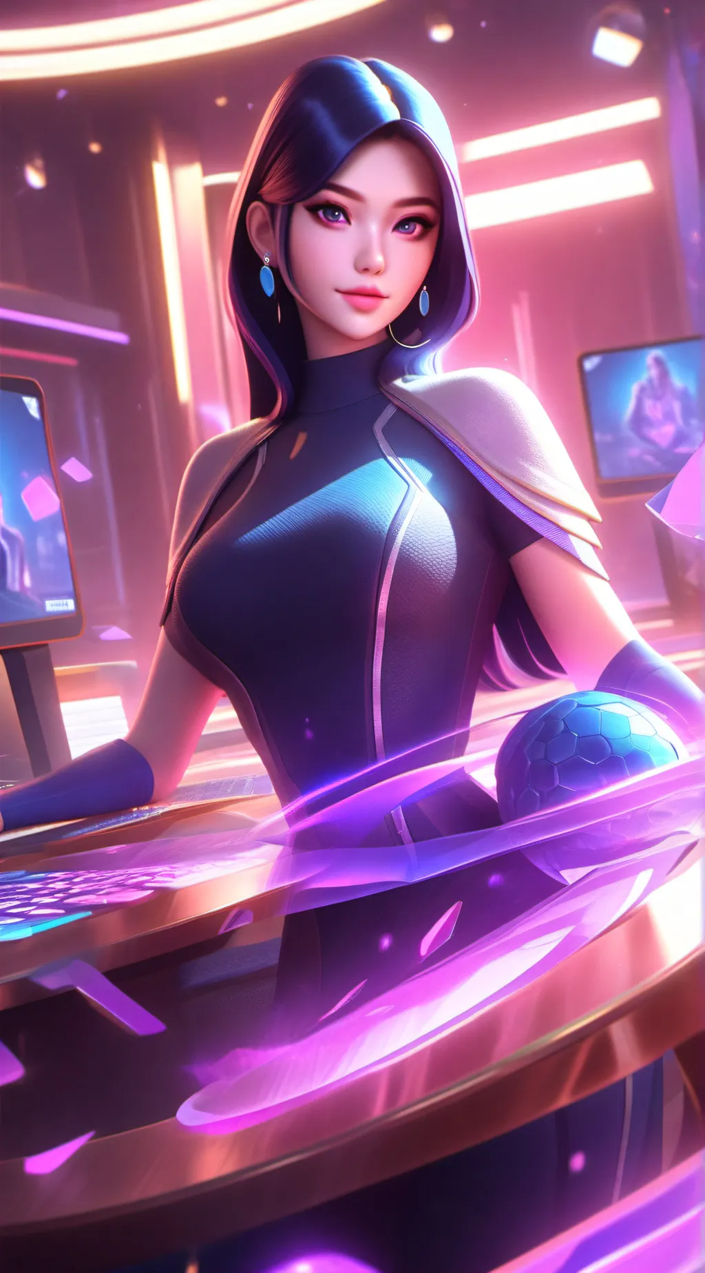 ai character: Sharah background