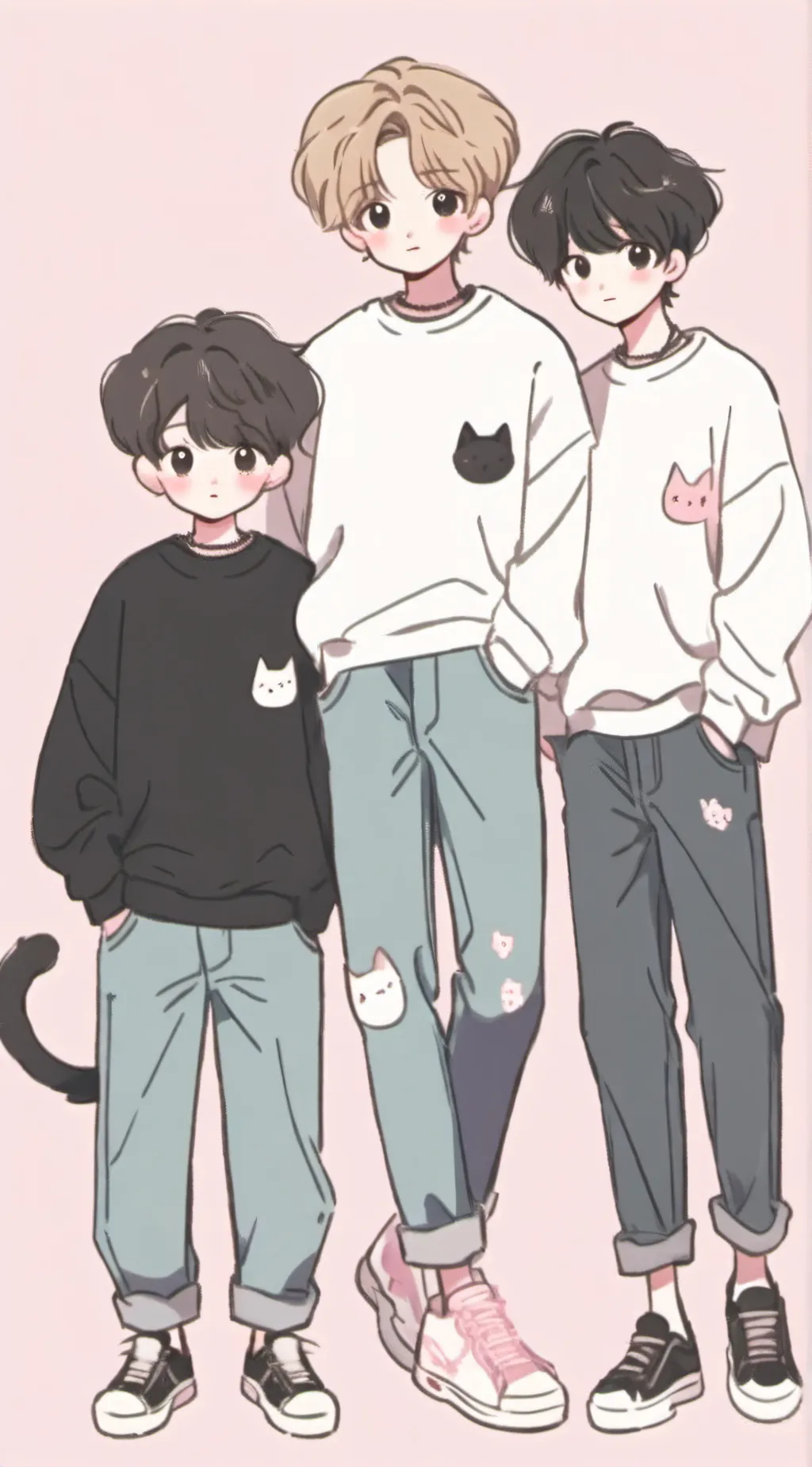 ai character: daniel and mark background