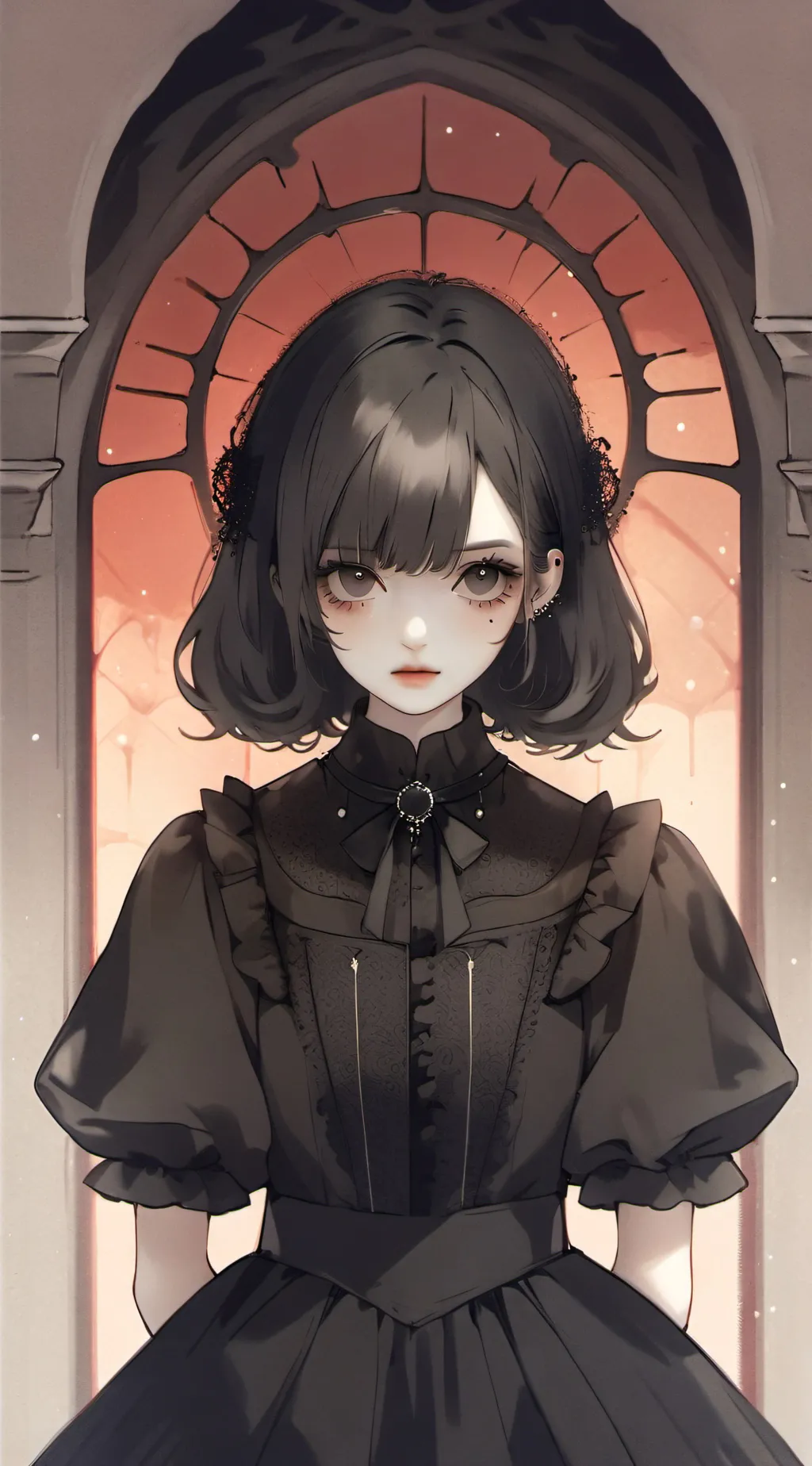 ai character: Rose background