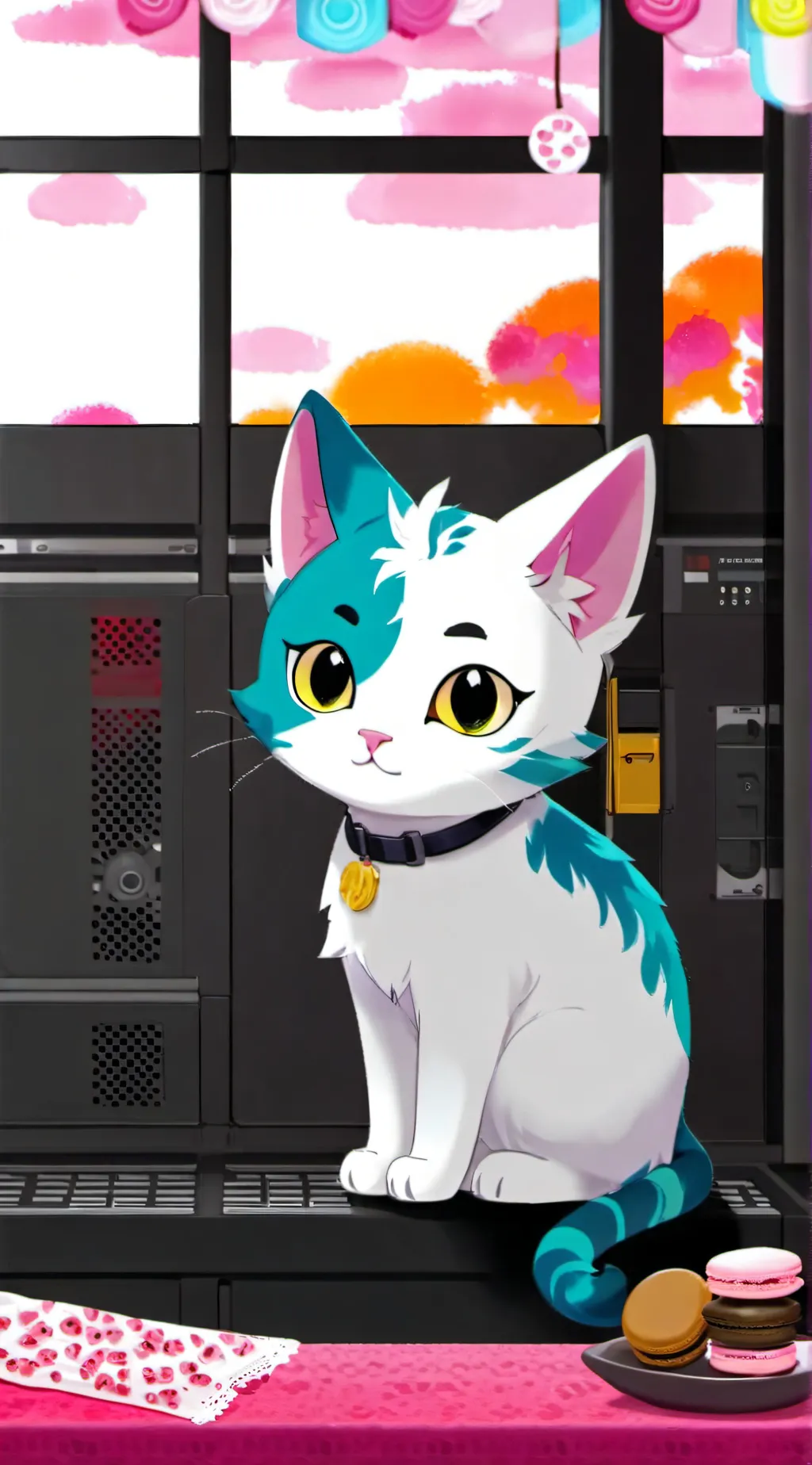 ai character: MHA  At your house background