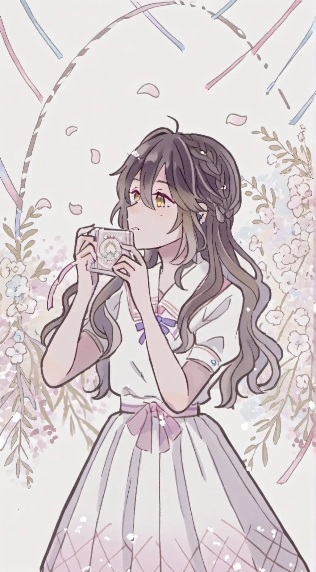 ai character: upermoons  background