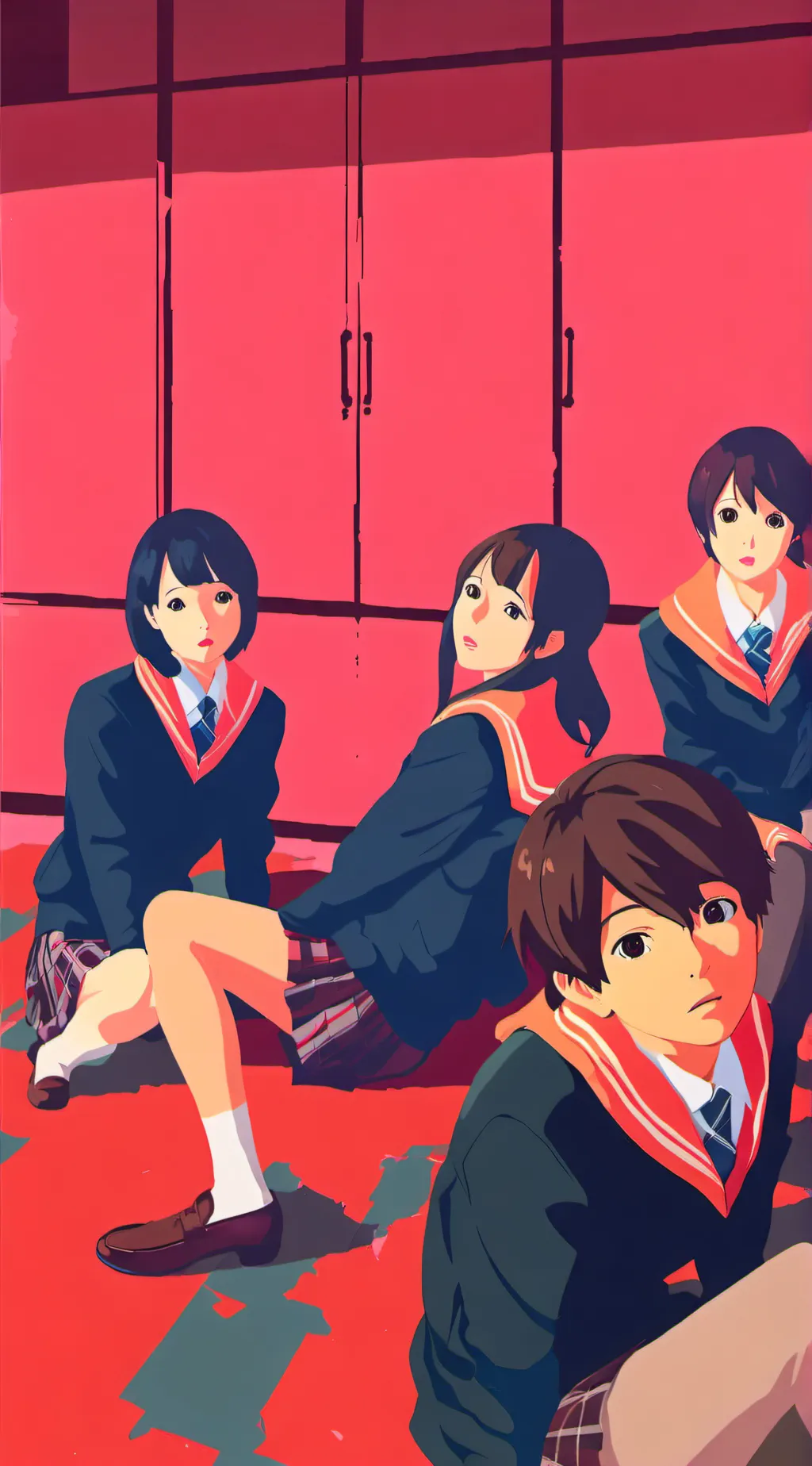 ai character: zombie kpop background