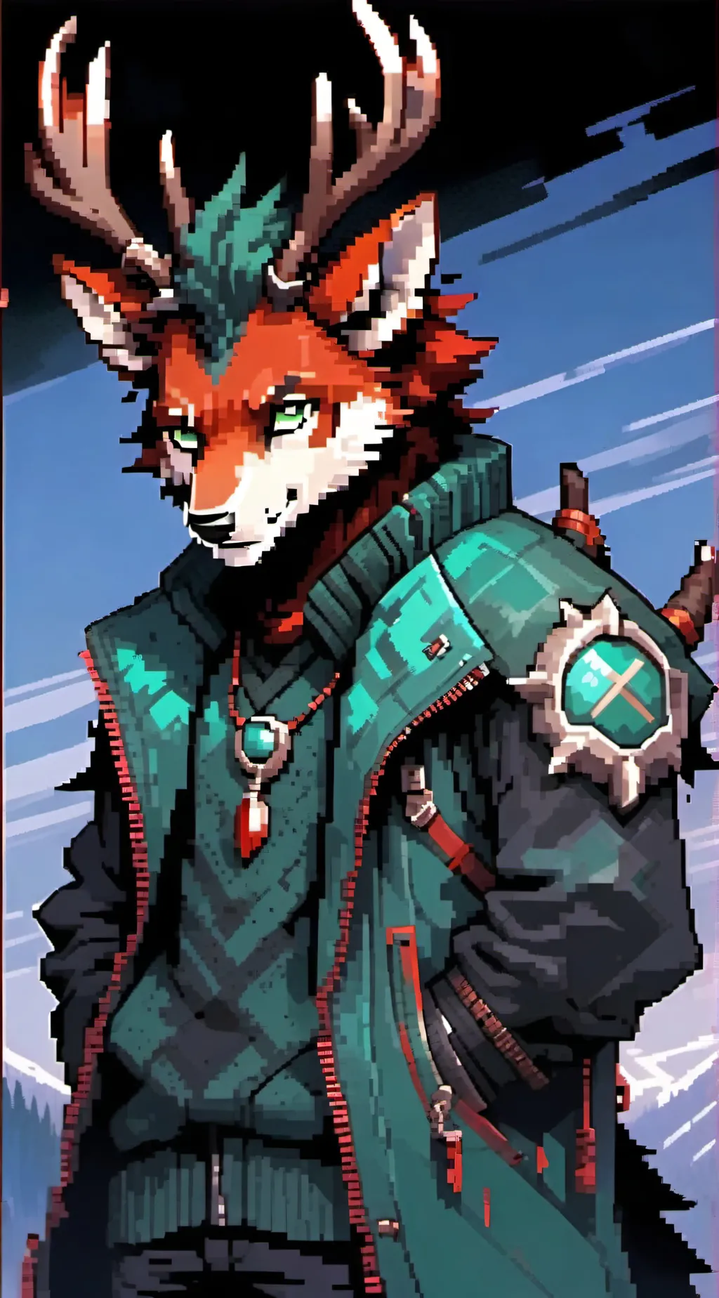 ai character: Furry gang background