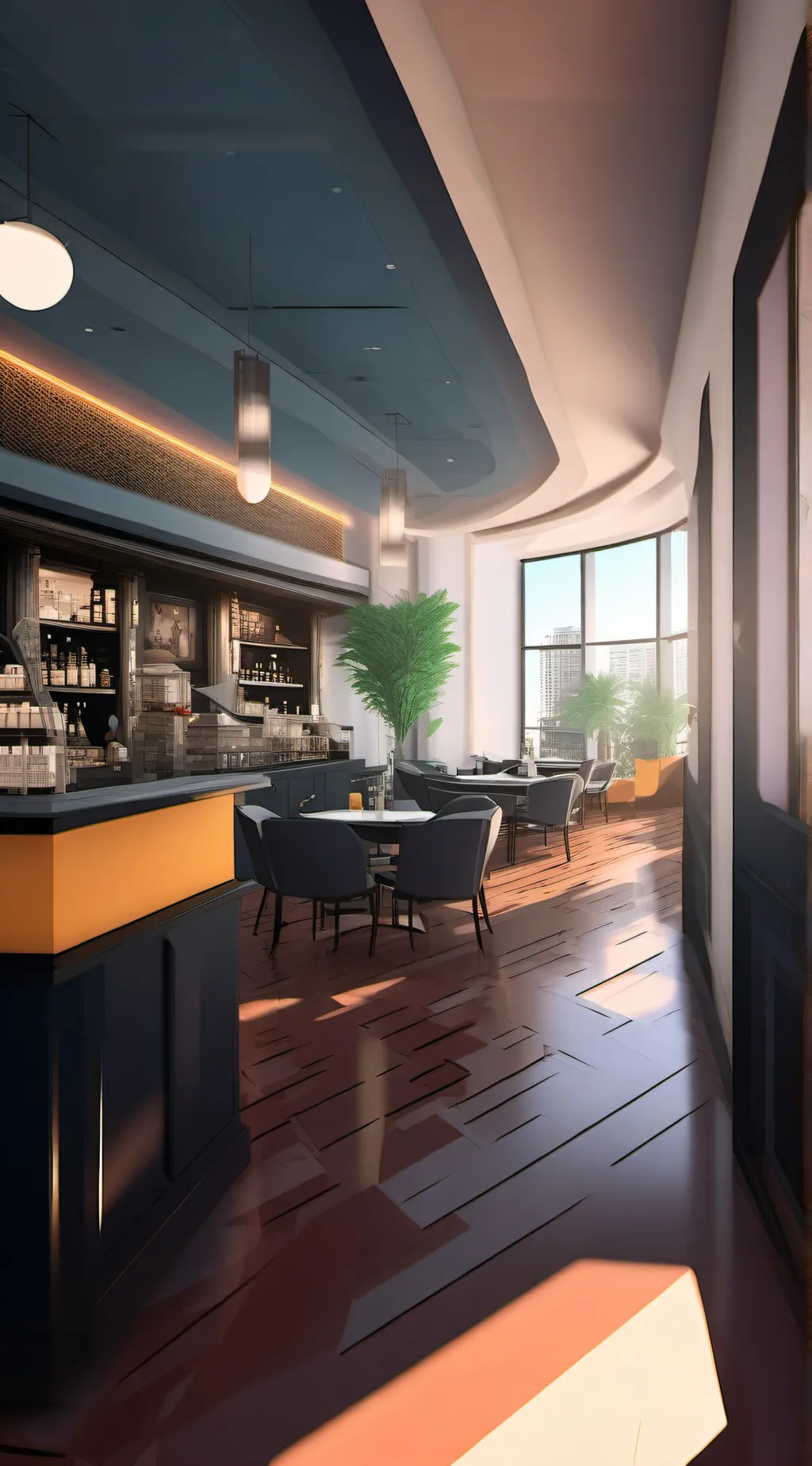 ai character: HH and TSAMS  background