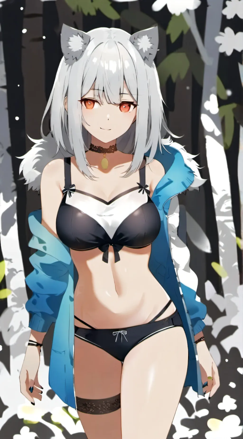 ai character: feline background