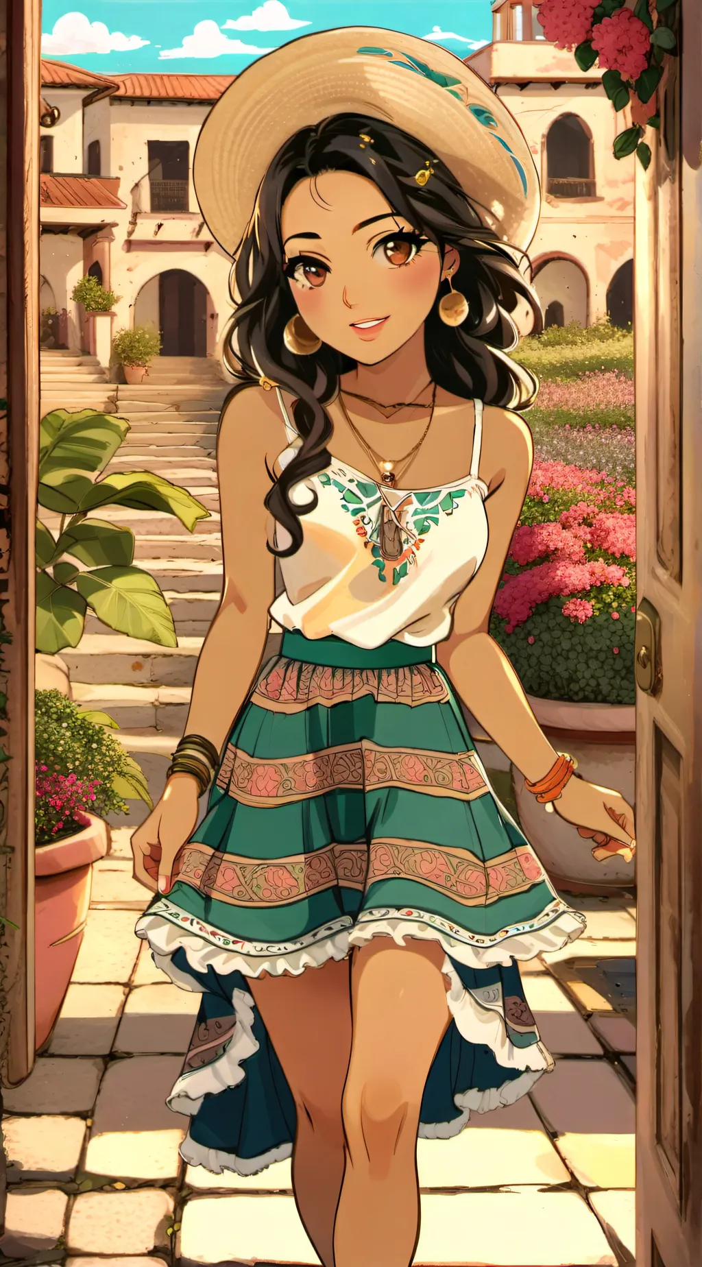 ai character: Isabella ❤️ ❤️ background