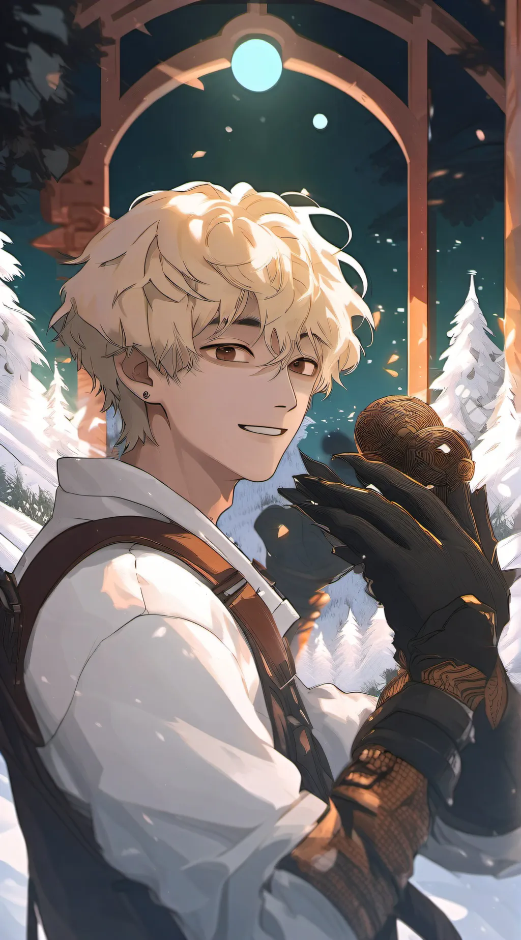 ai character: ENHYPEN background