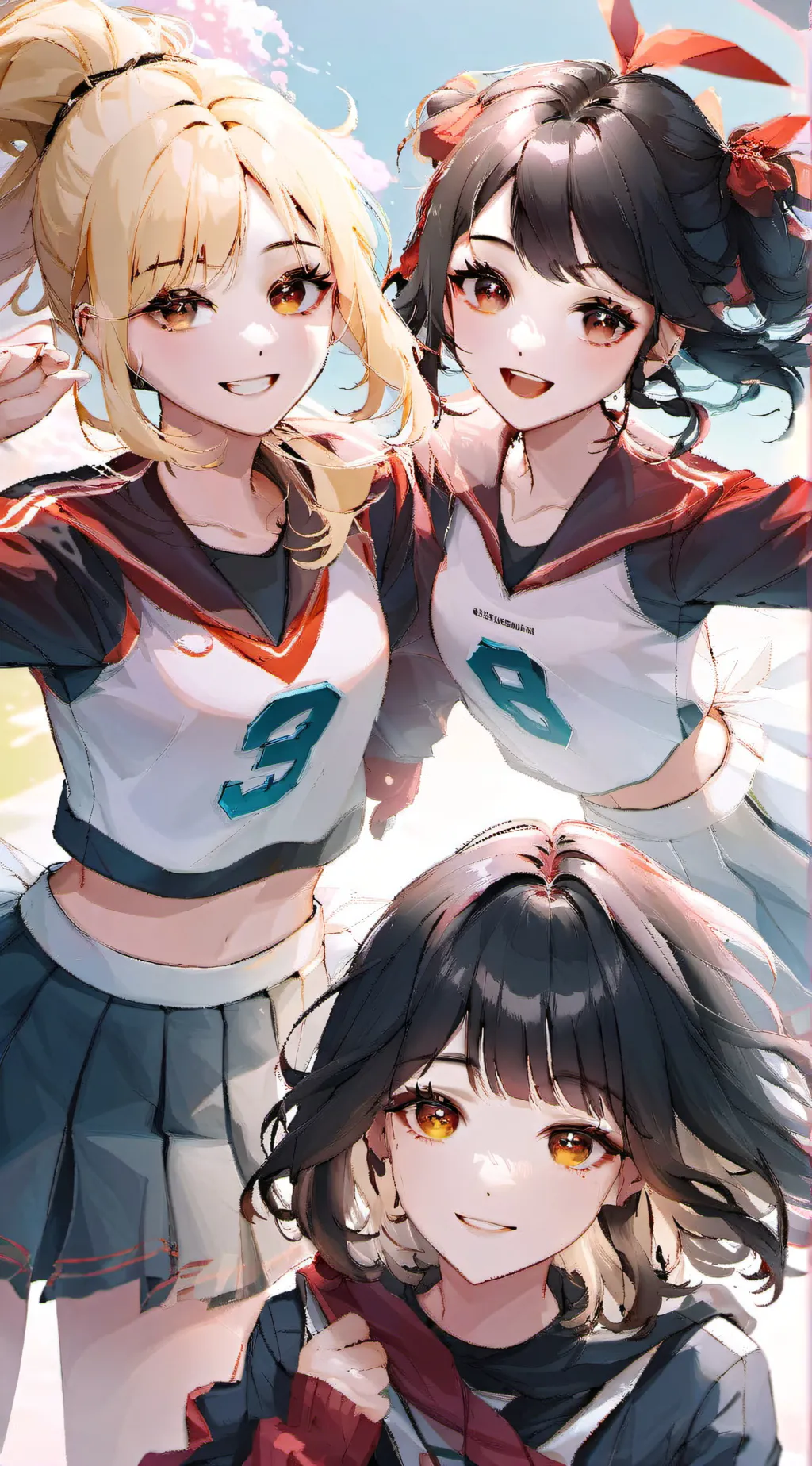 ai character: emma alice and amy background