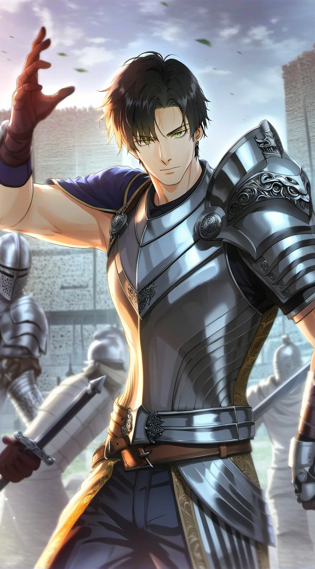 ai character: Victor background