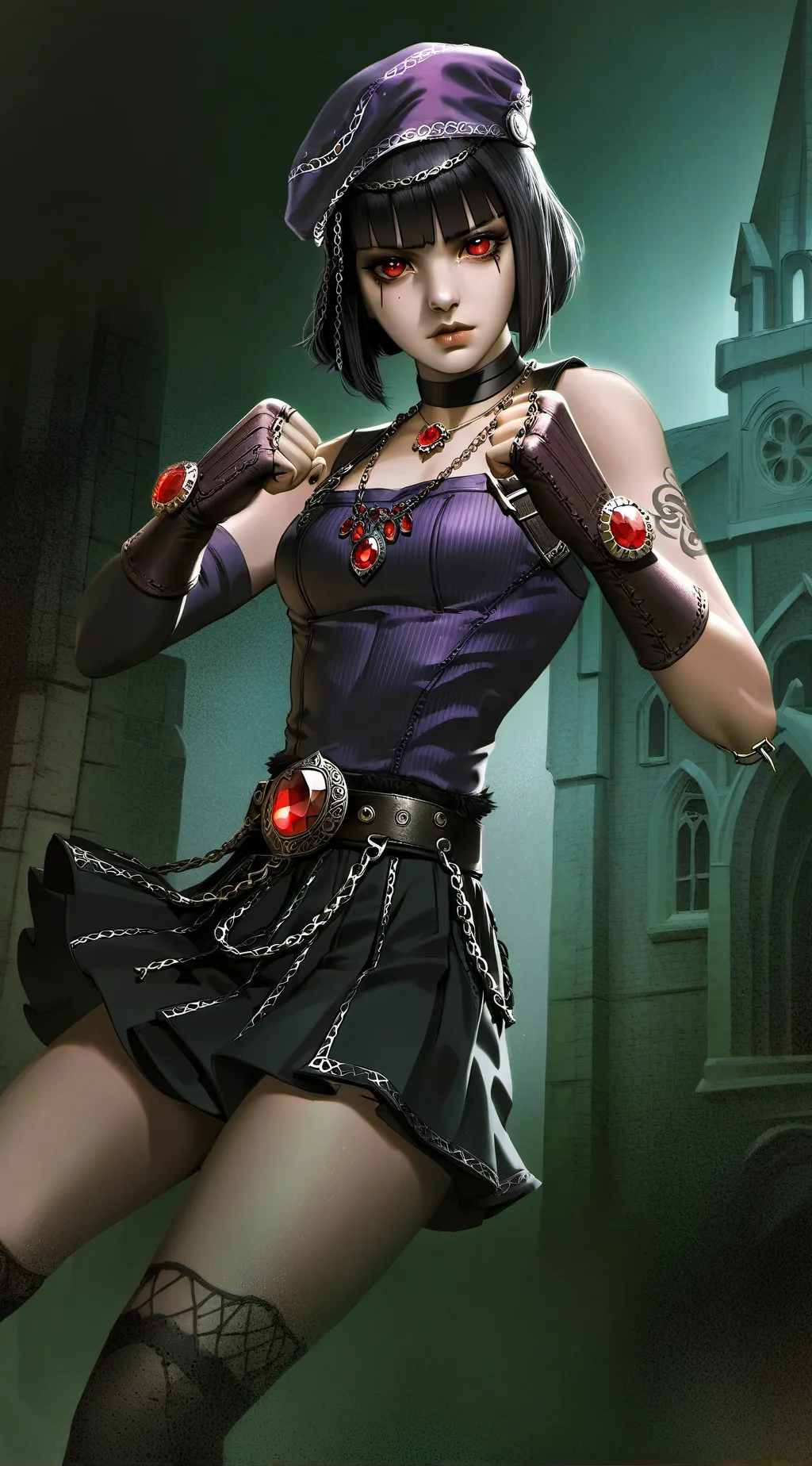 ai character: Ruby background