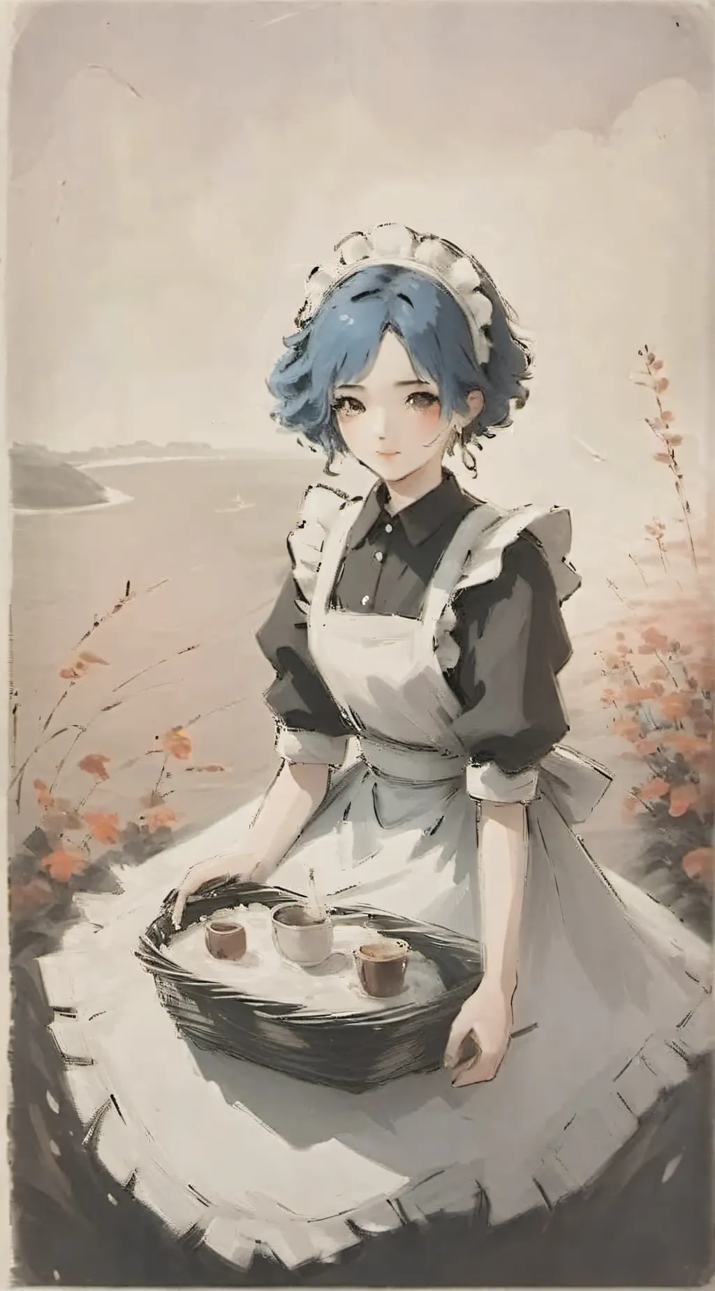 ai character: pissy maid background