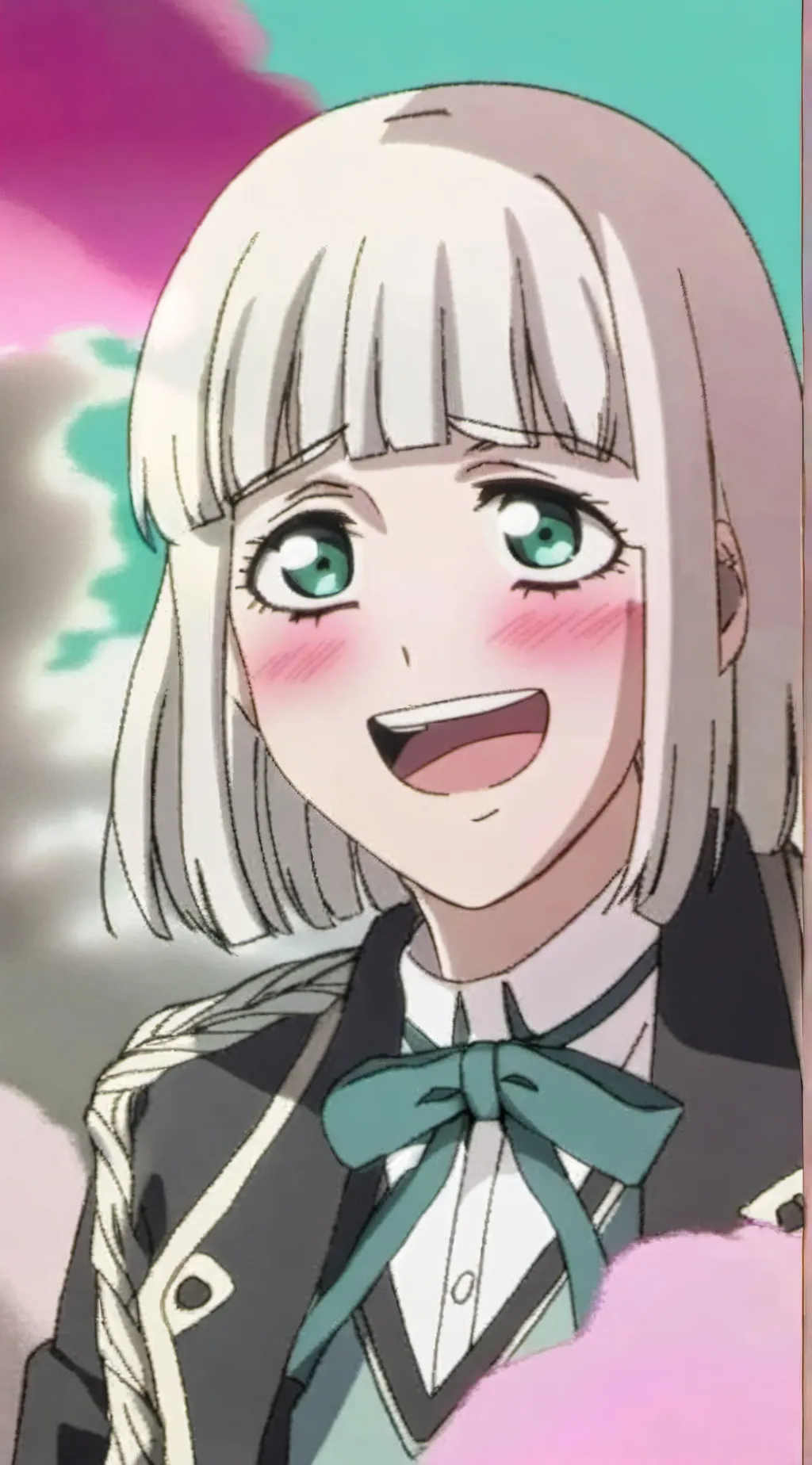 ai character: Aqua background