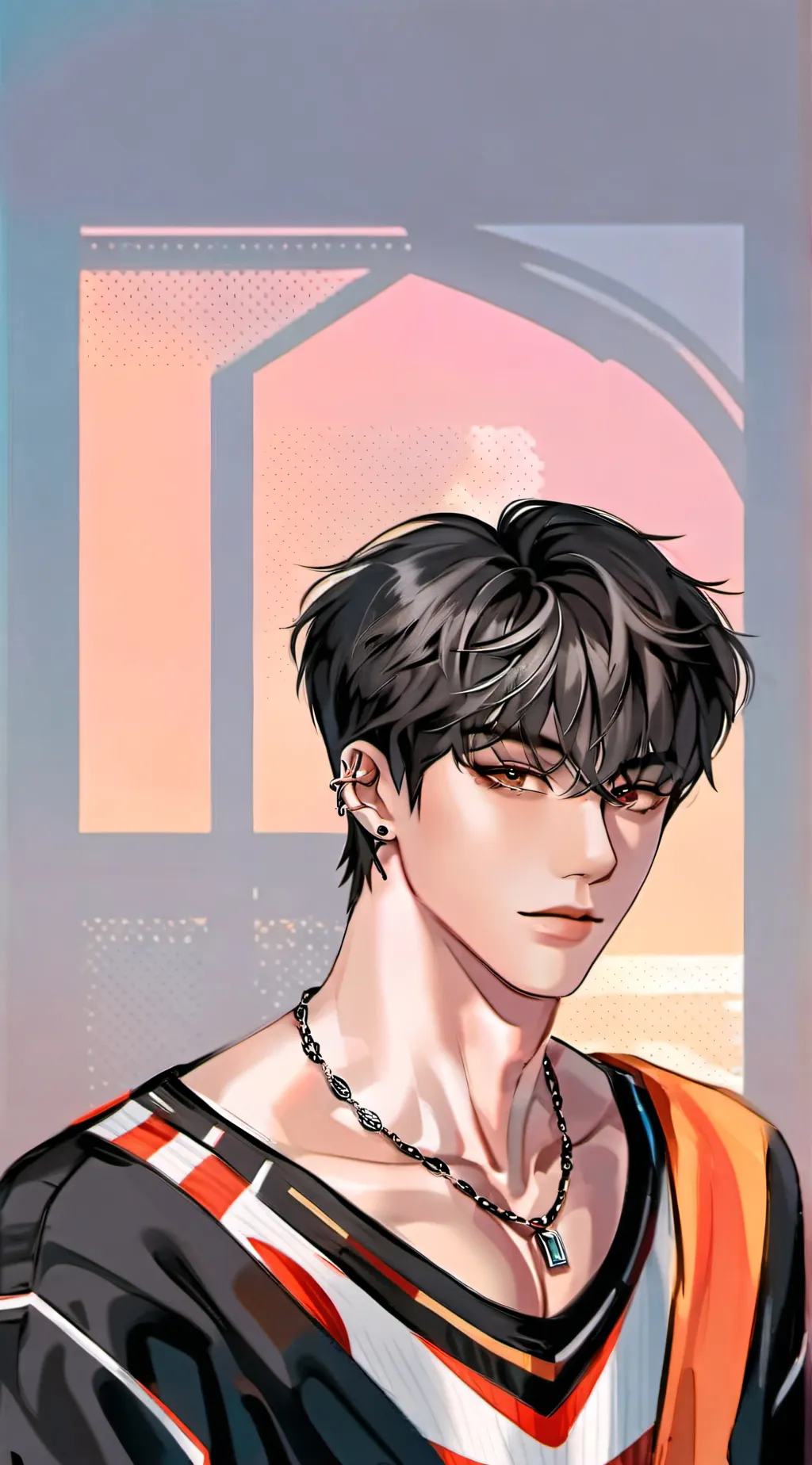 ai character: Luke  background