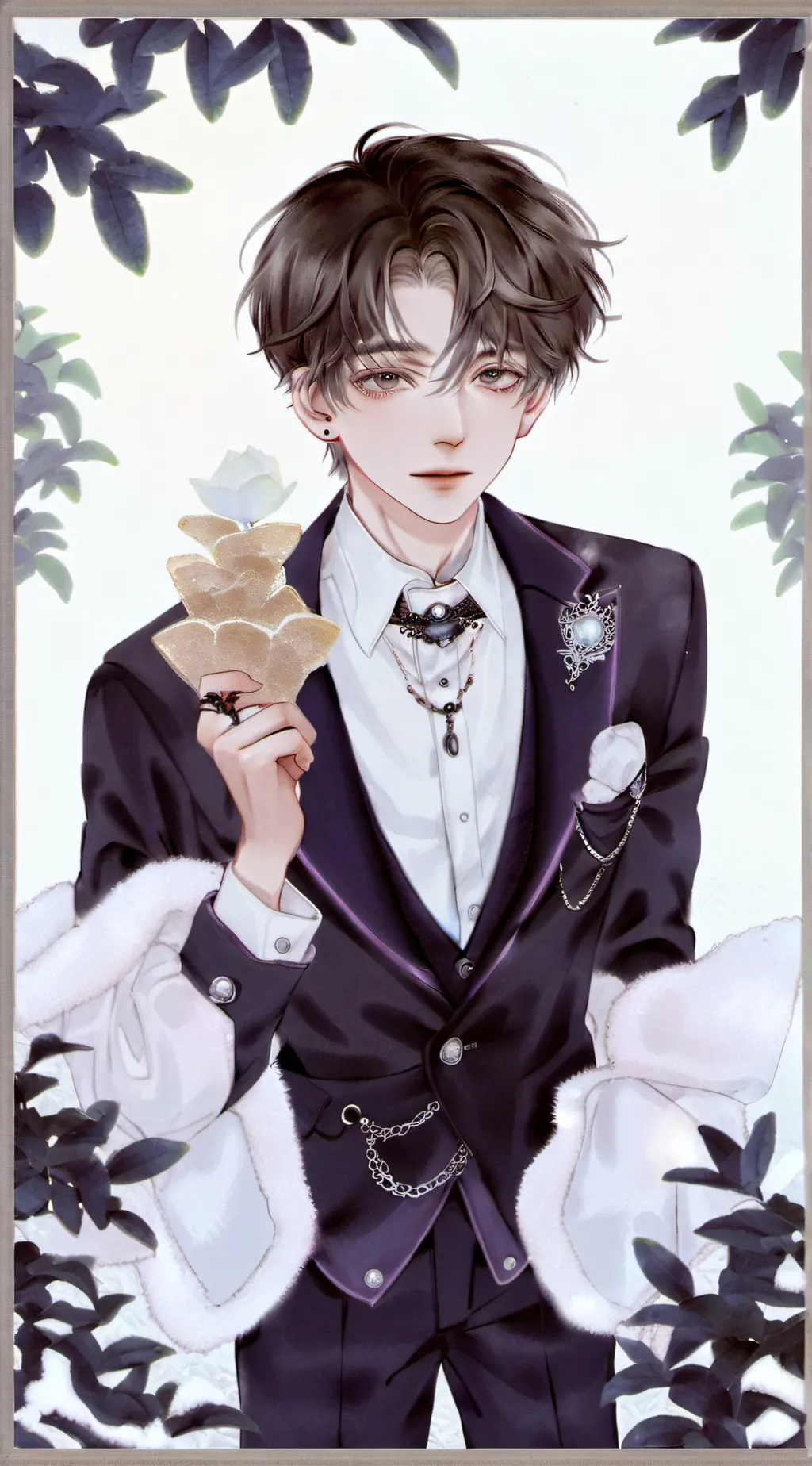 ai character: parker  background