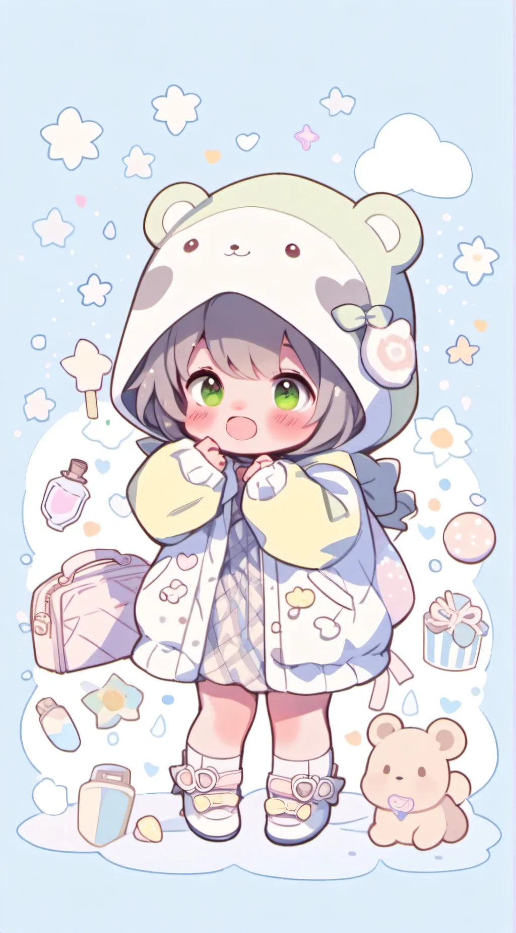 ai character: Cameron background