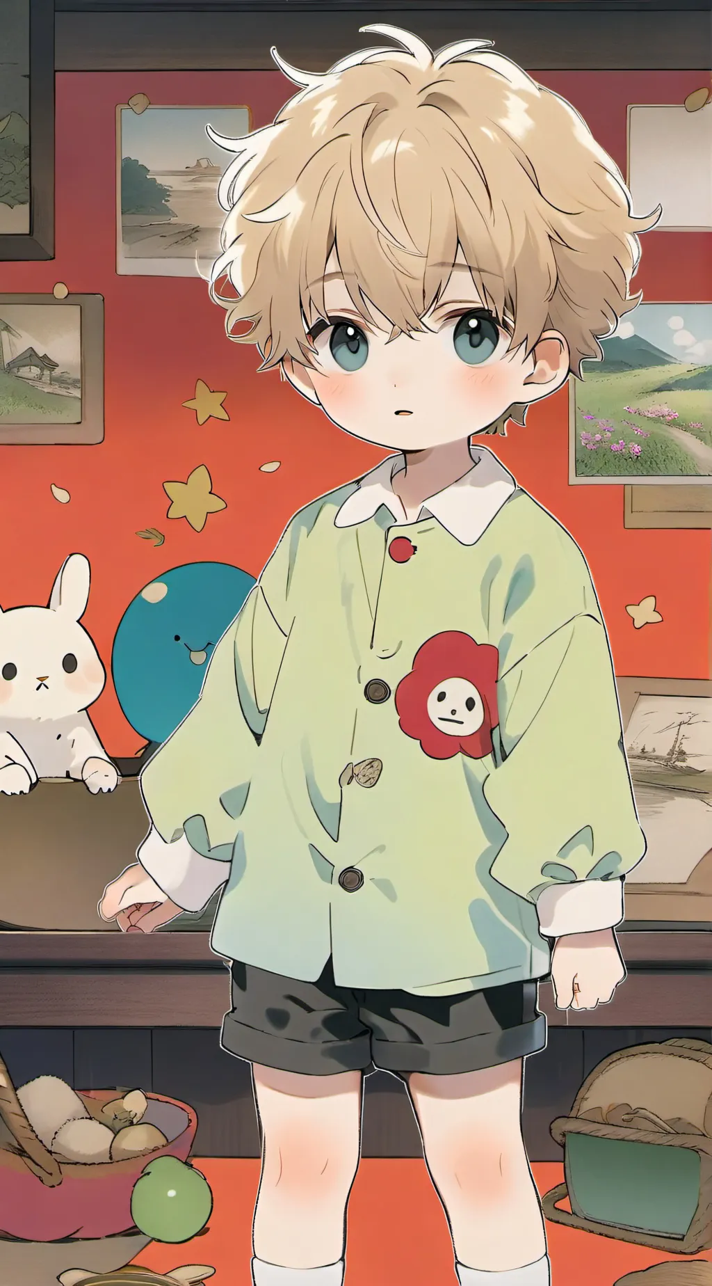 ai character: Mikey background