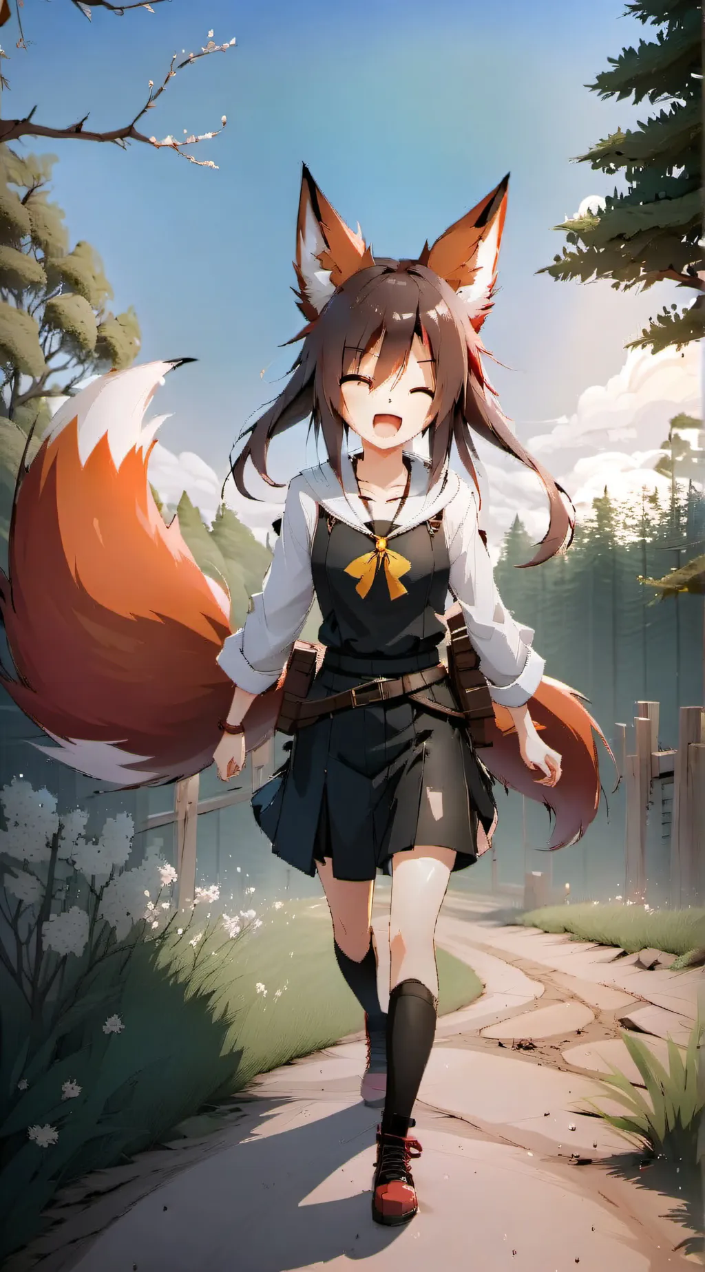 ai character: your big sister  background