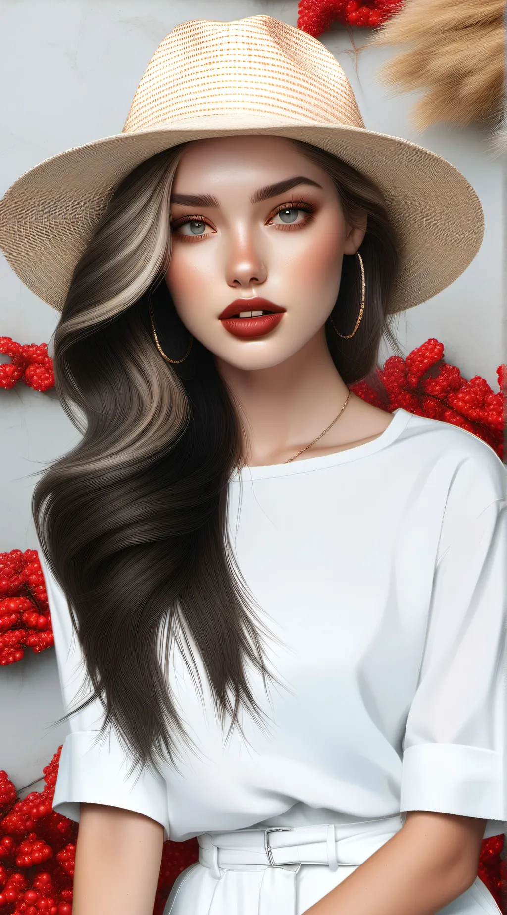 ai character: anny background