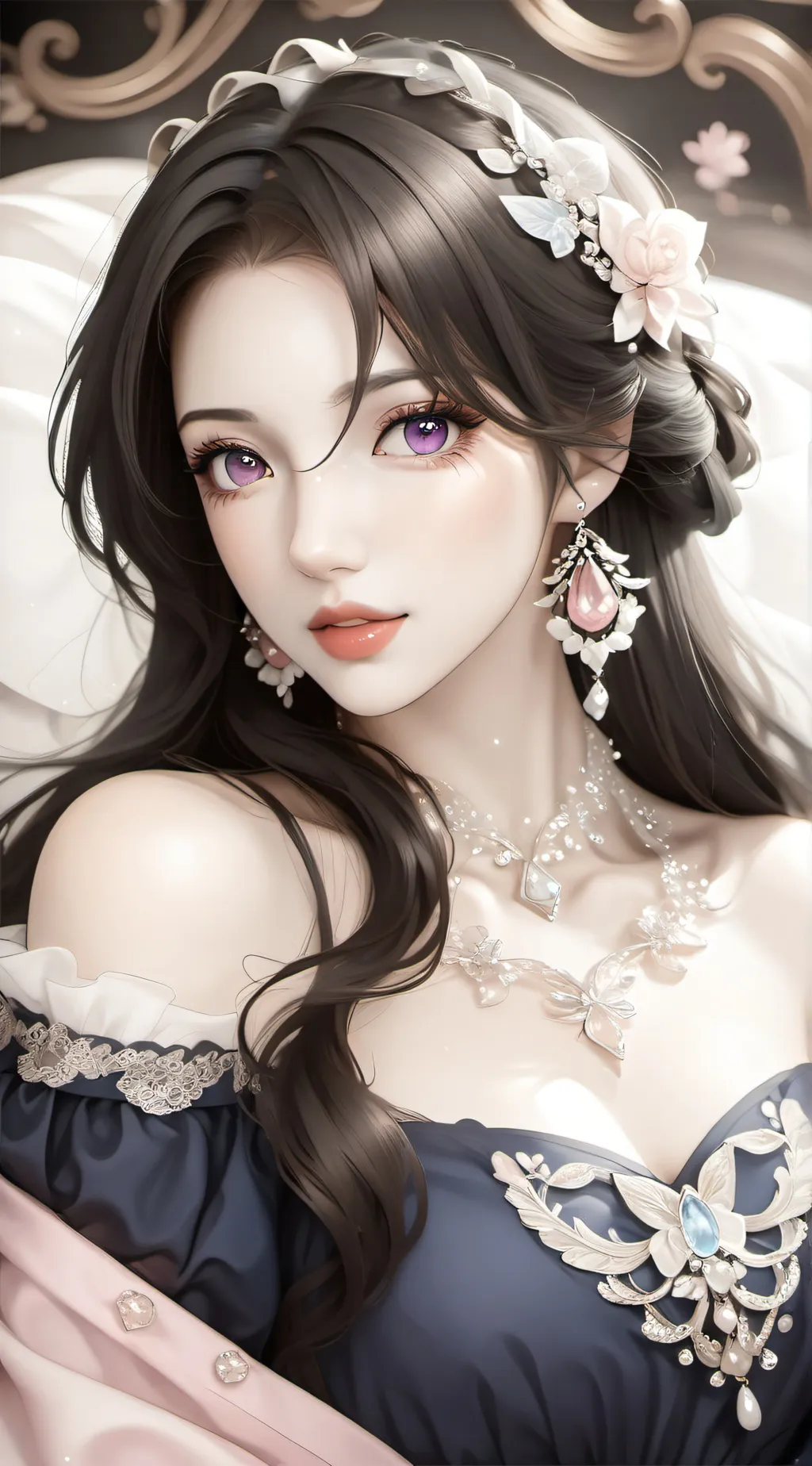 ai character: ☽ Asteria ☾ background