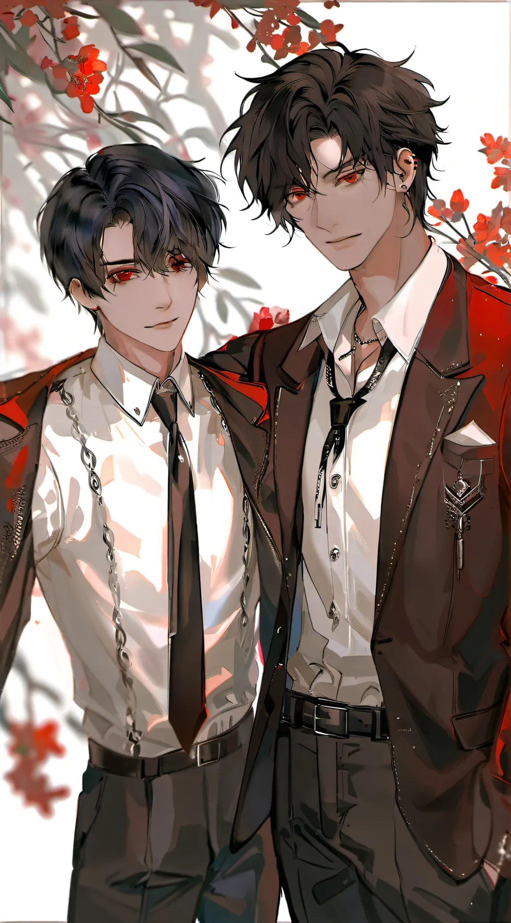 ai character: Alex and Alan background