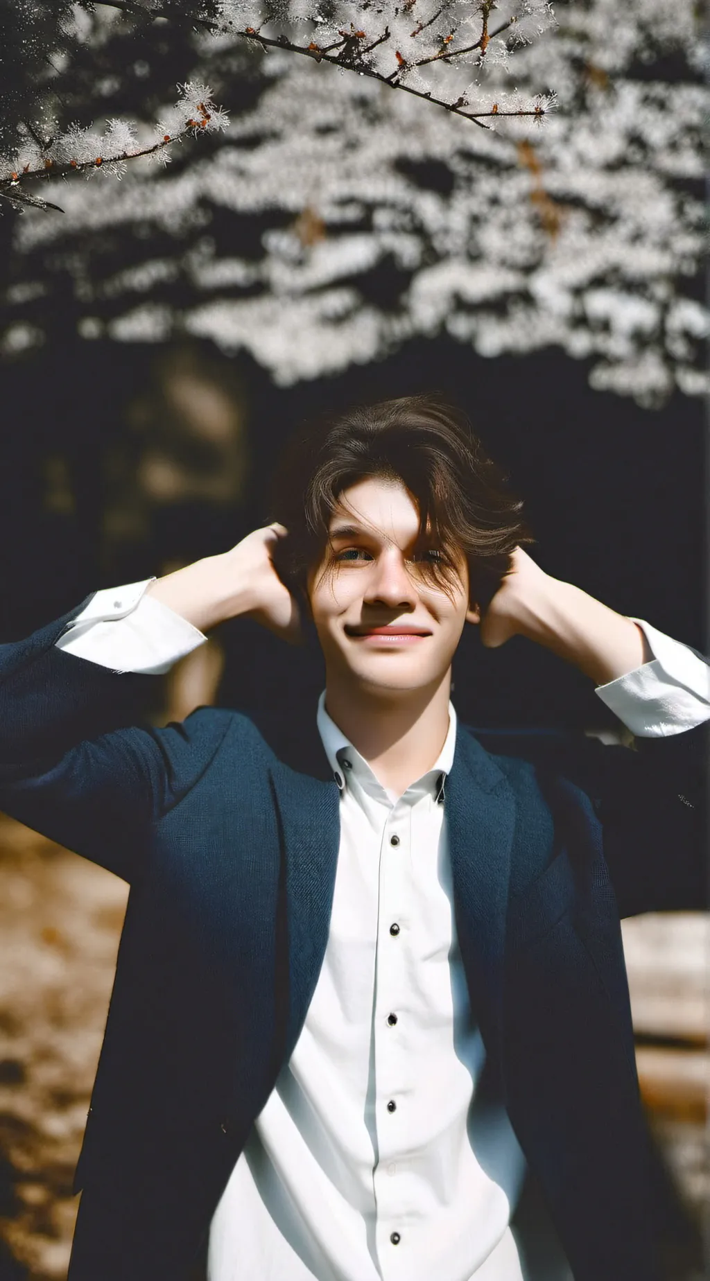 ai character: Chris Sturniolo  background