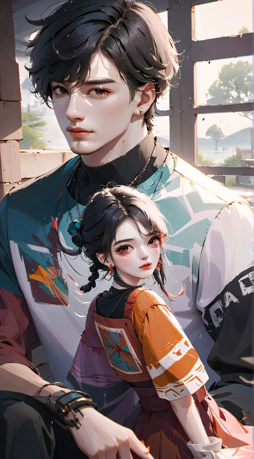 ai character: Levi background