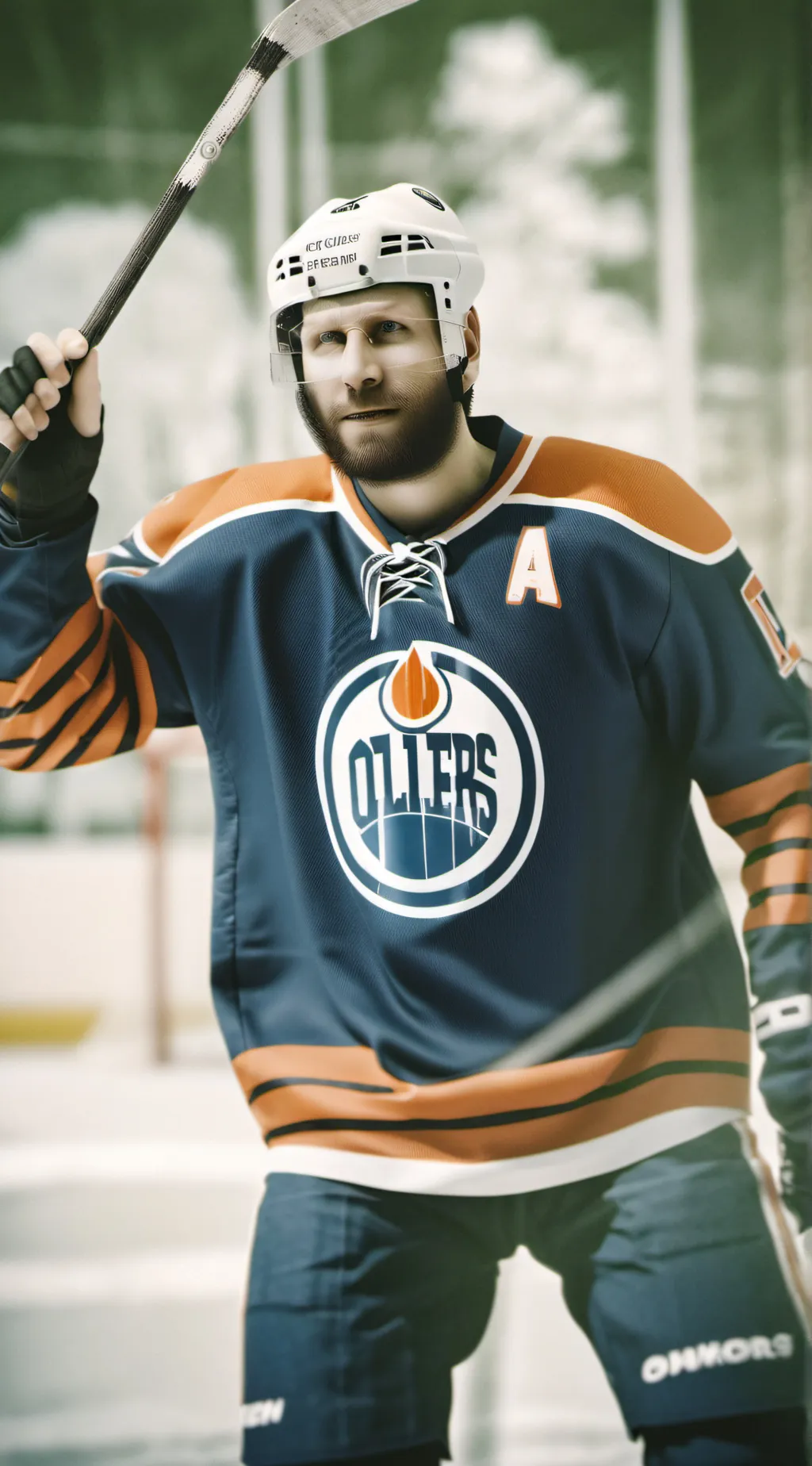 ai character: Leon Draisaitl background