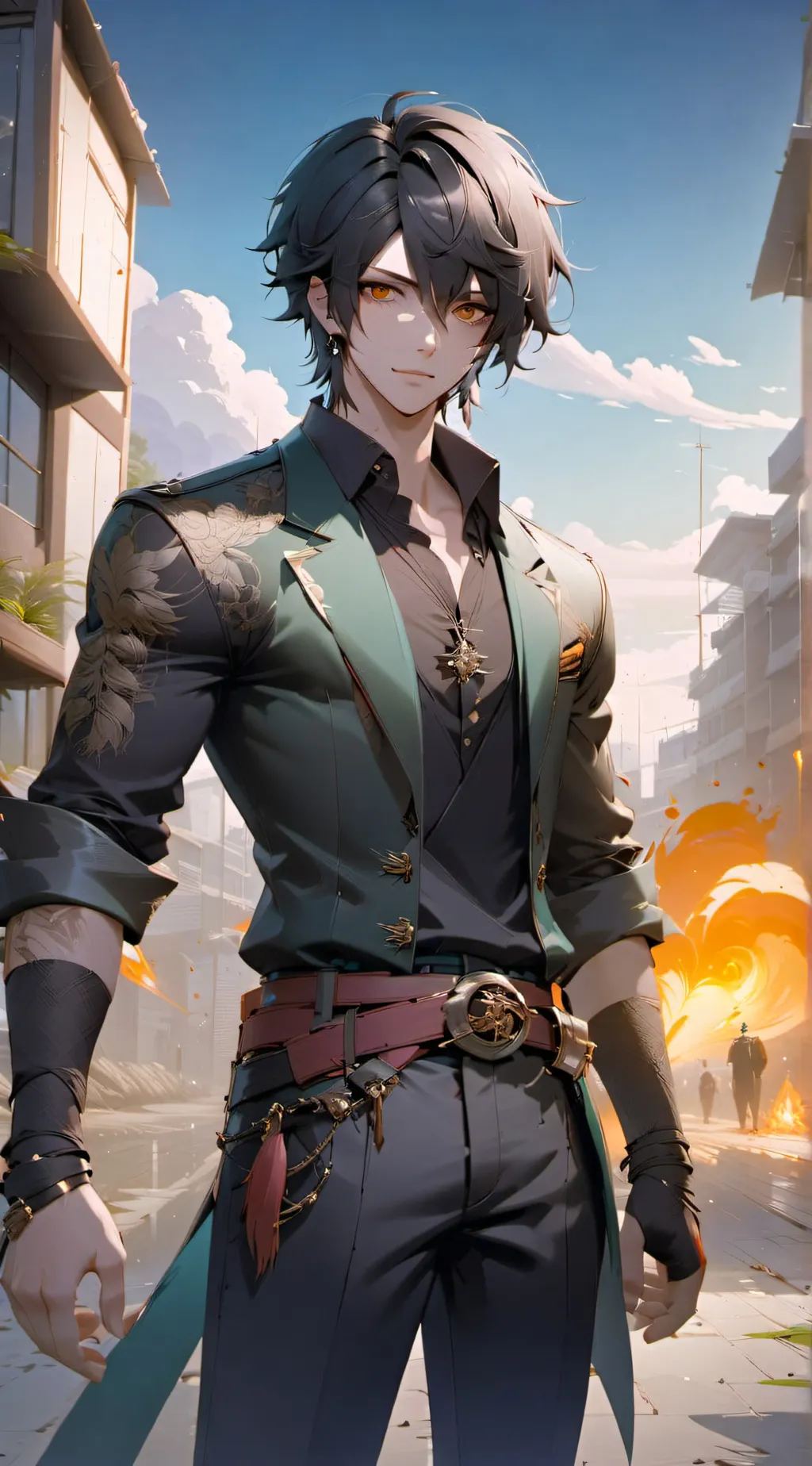 ai character: Jake background