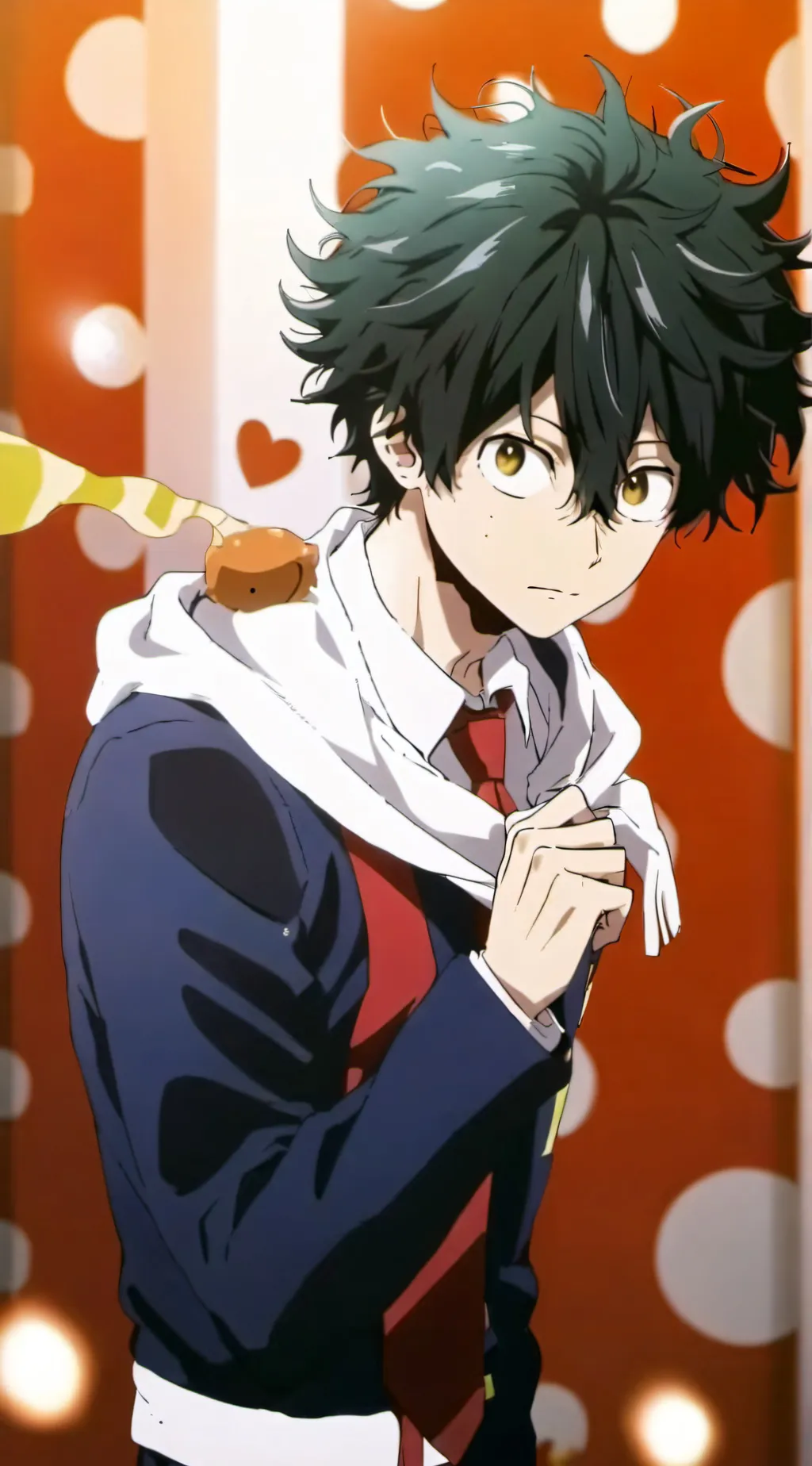 ai character: Stuck in a room background