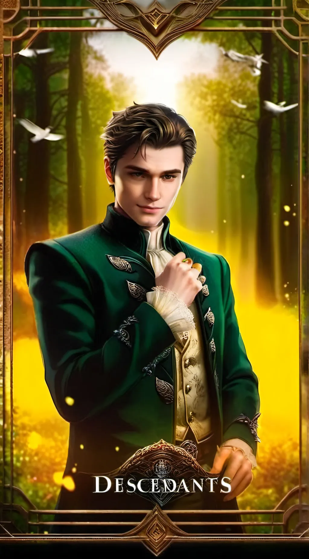 ai character: Morgie background